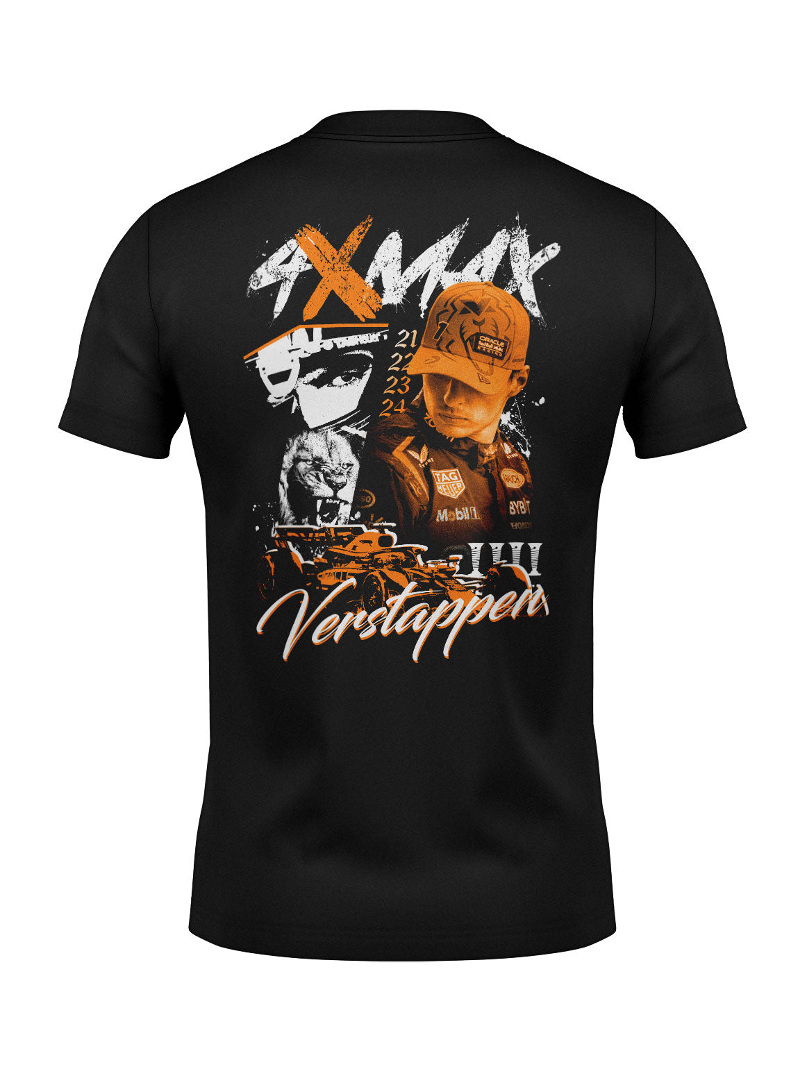 Max Verstappen Champion 2024 Special Edition T-Shirt Cotton