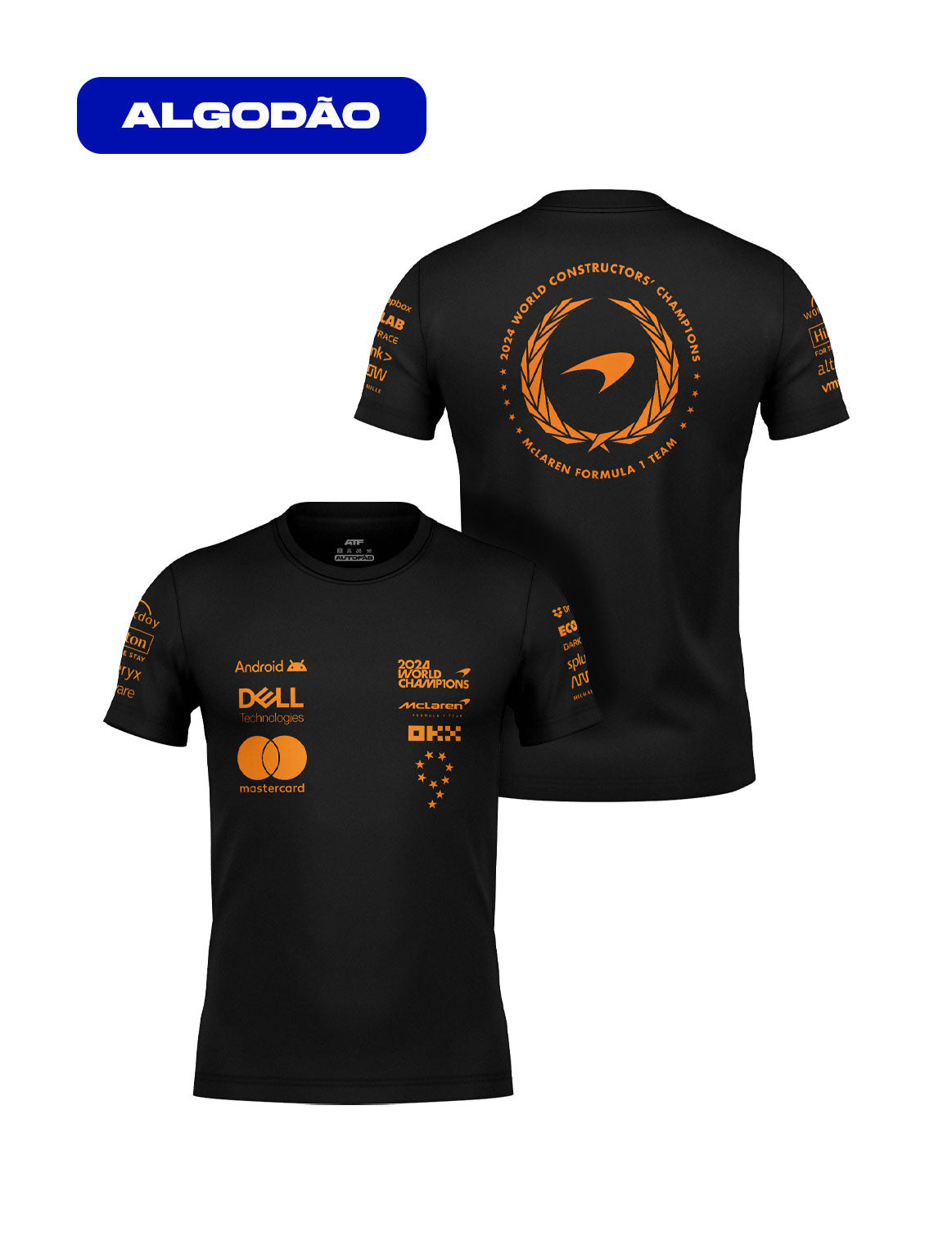Mclaren World Champion Edition 2024 T-Shirt 100% Cotton