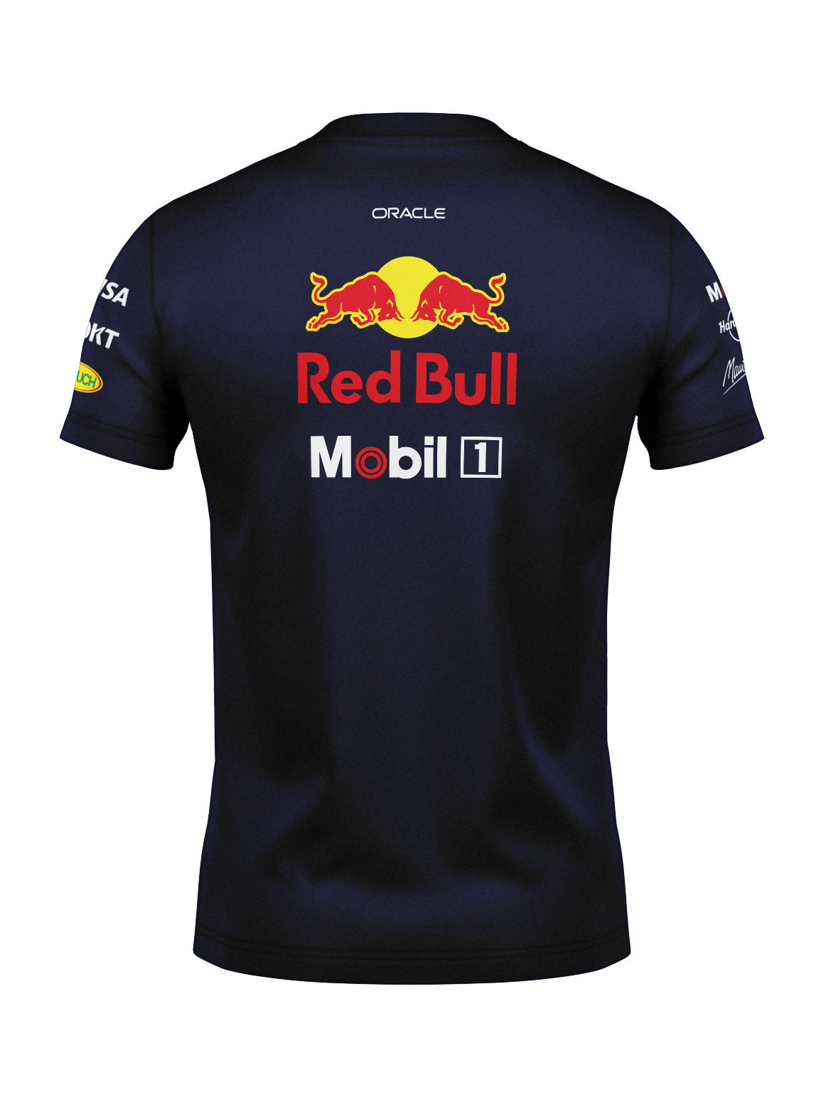 Red Bull Cotton T-Shirt Navy Blue Team 2025
