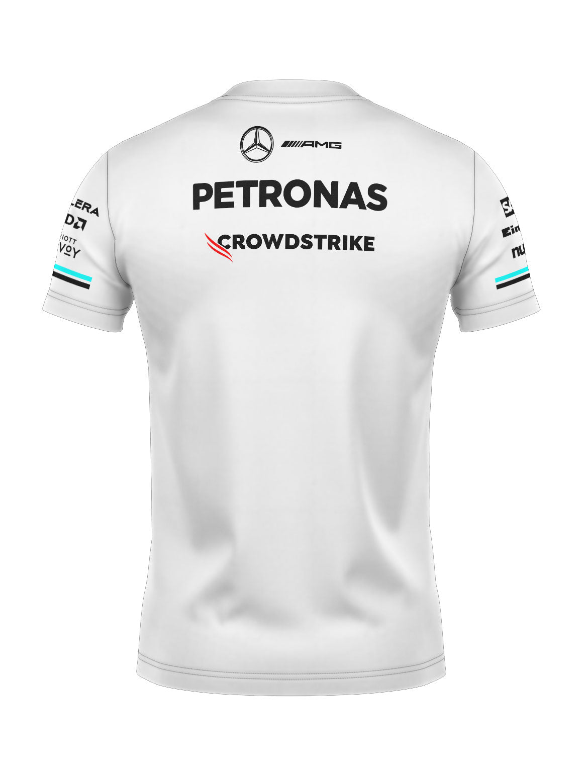 Mercedes Cotton T-Shirt Team White 2025