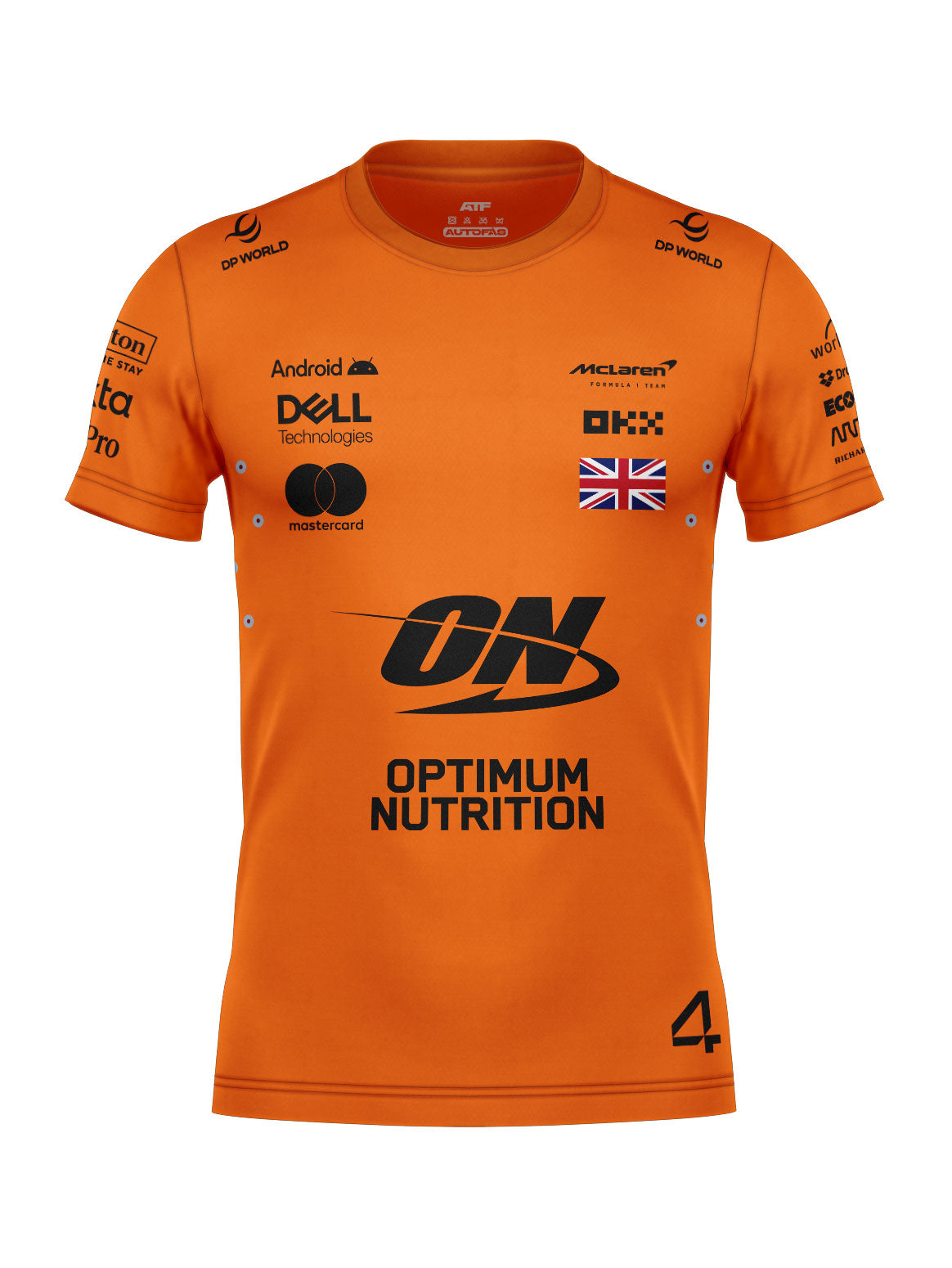 McLaren Lando Norris Cotton T-Shirt Orange 2025