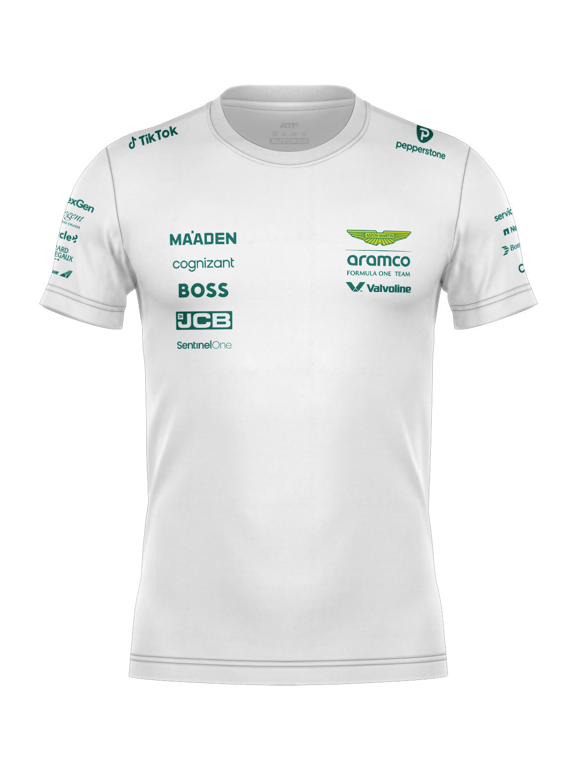 Aston Martin Team Cotton T-Shirt White 2025