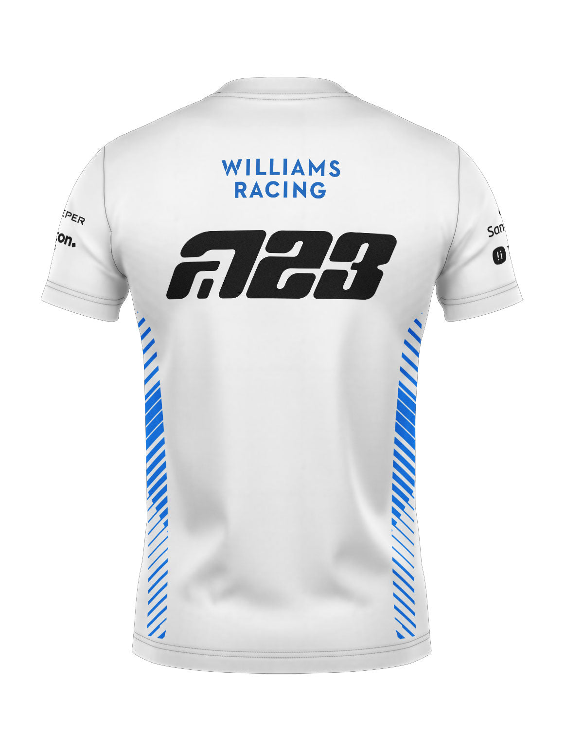 Williams Cotton T-Shirt Alex Albon White 2025