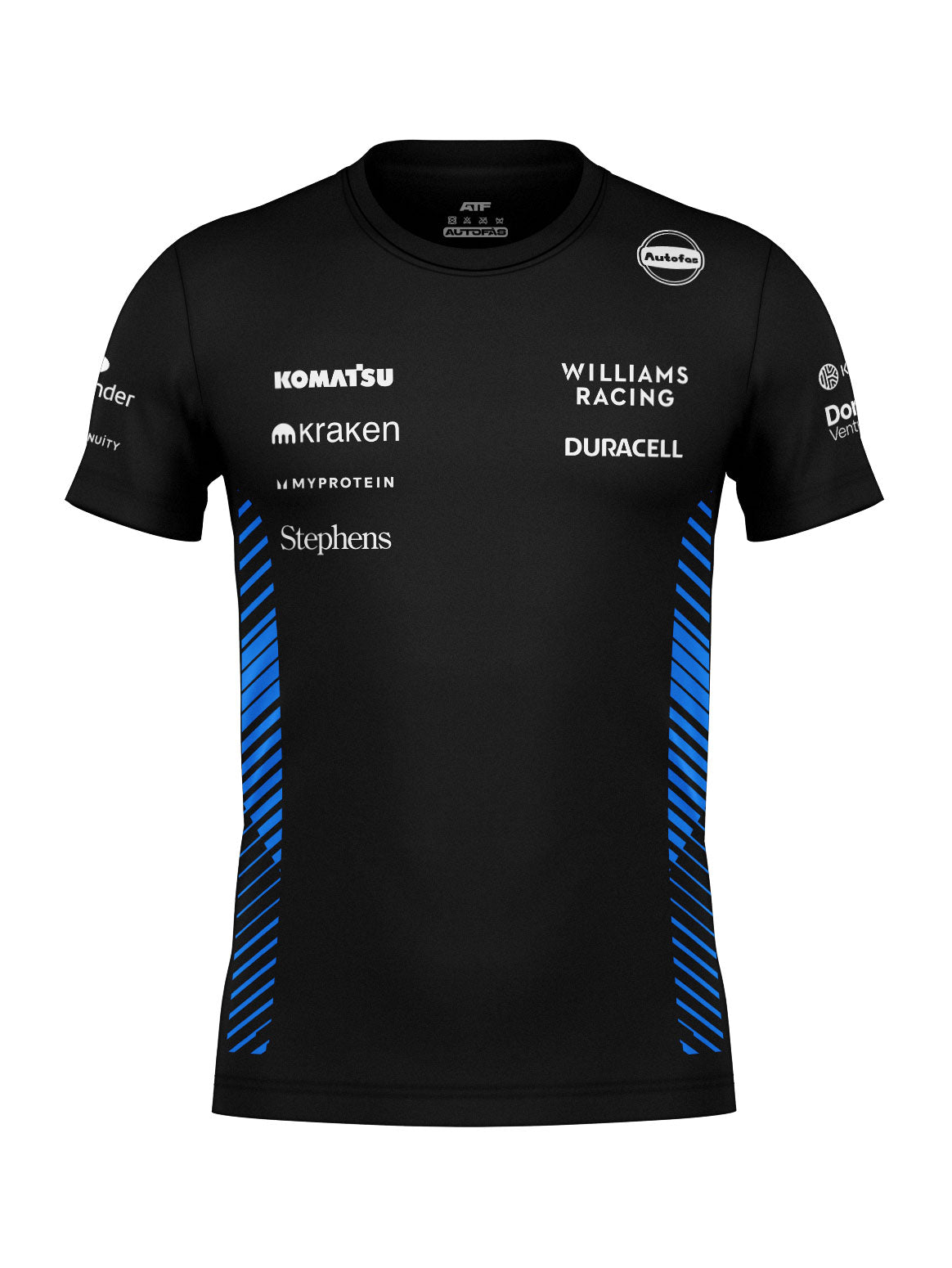 Williams Team Cotton T-Shirt Black 2025