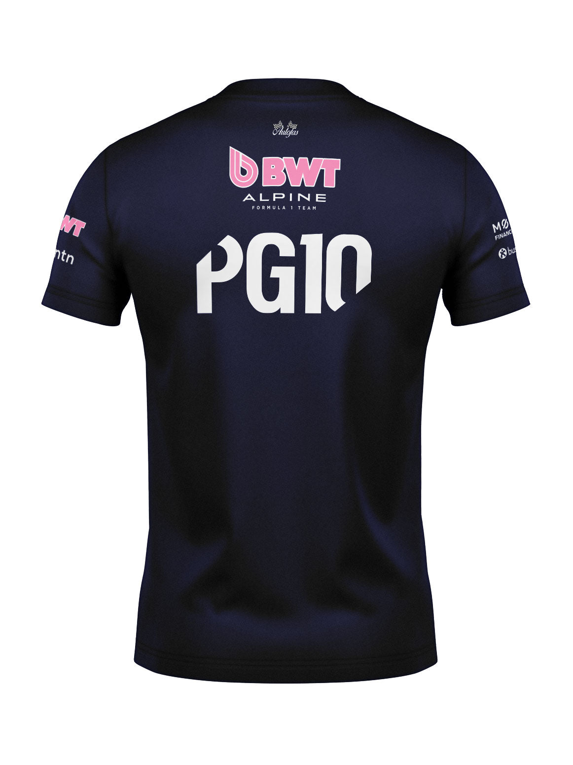 Alpine Cotton T-Shirt Pierre Gasly Navy Blue 2025