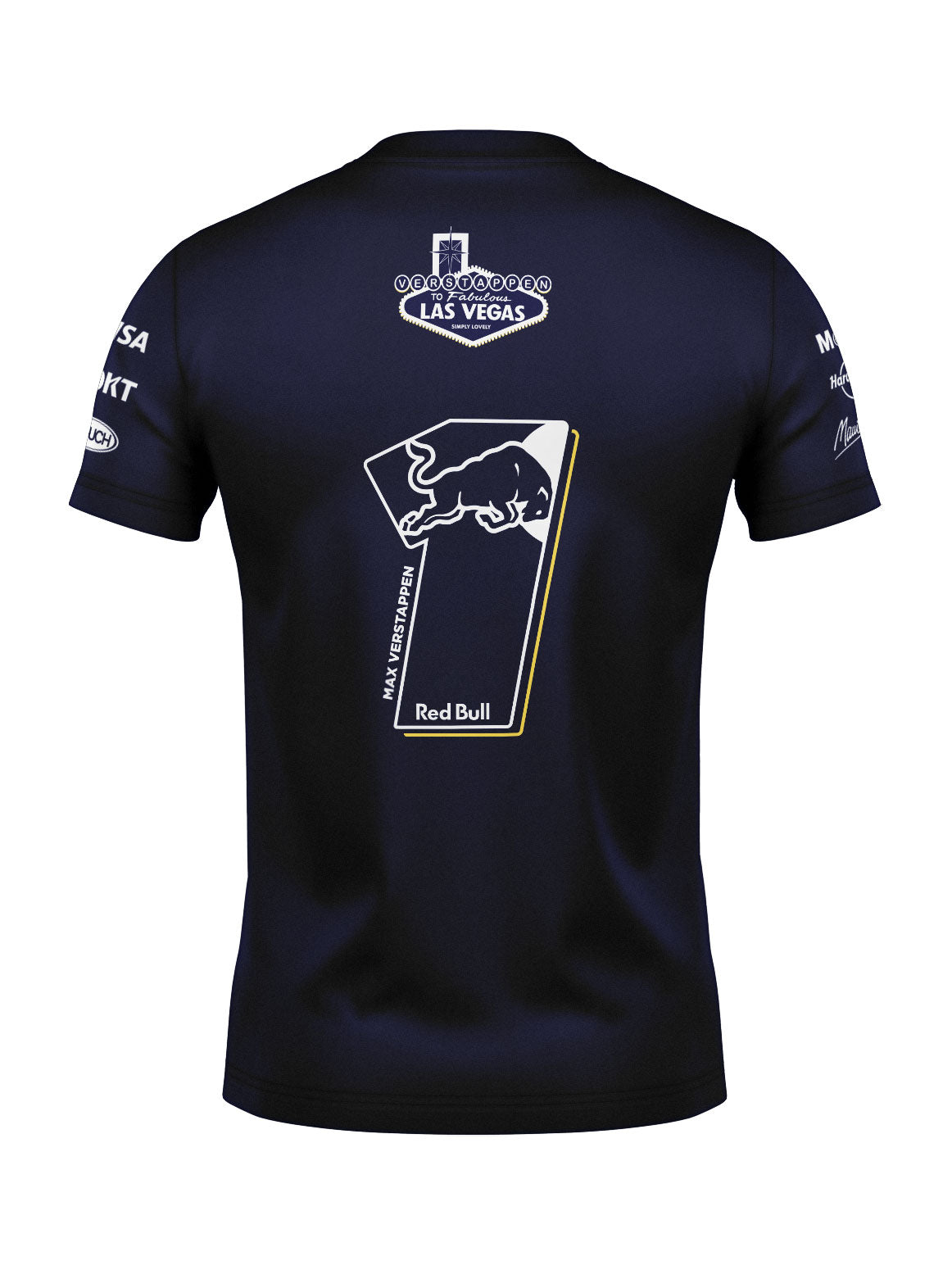 Red Bull Verstappen Las Vegas 2025 Cotton T-Shirt