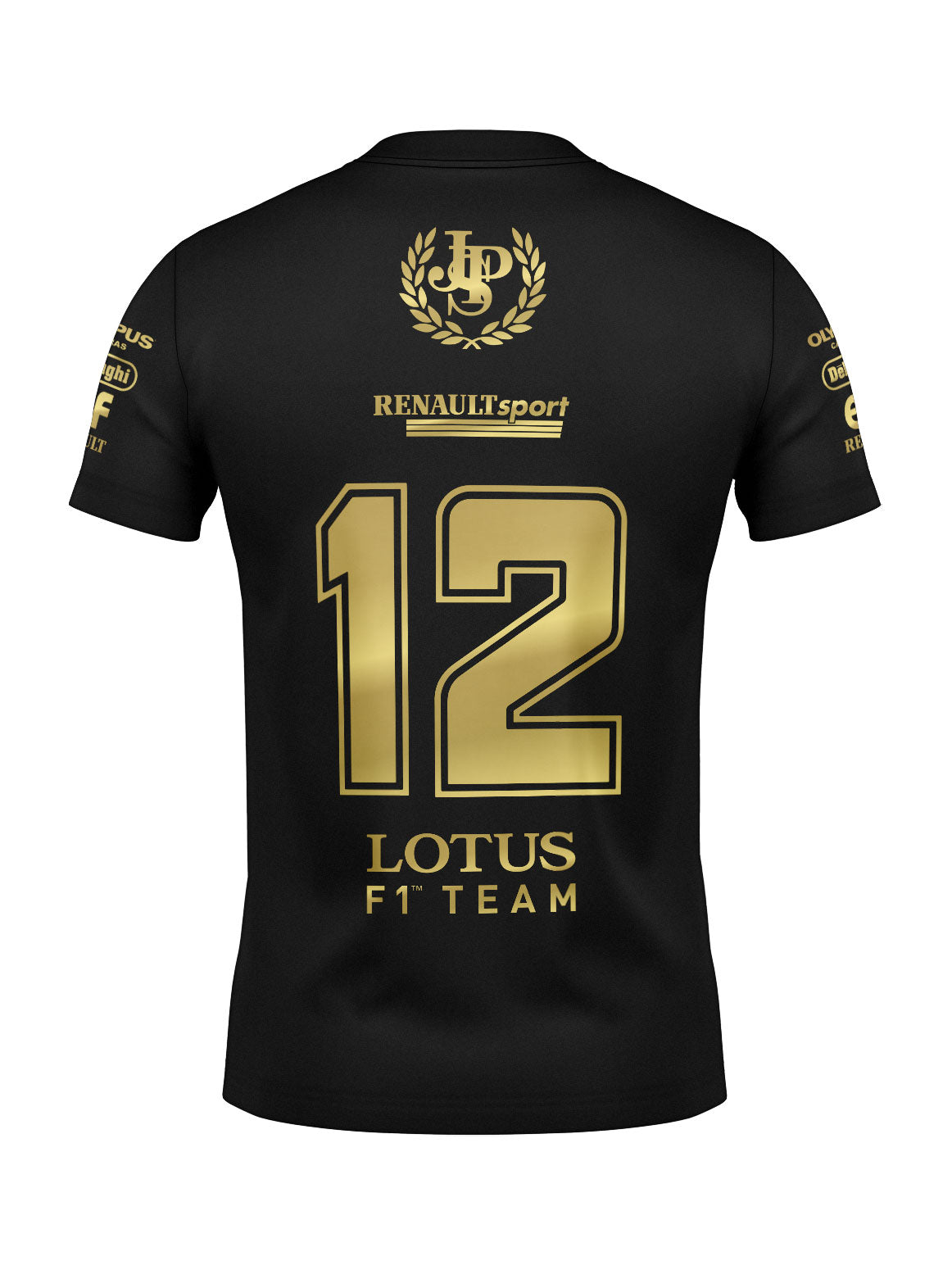 Cotton T-Shirt Lotus John Player 80s Black 2025