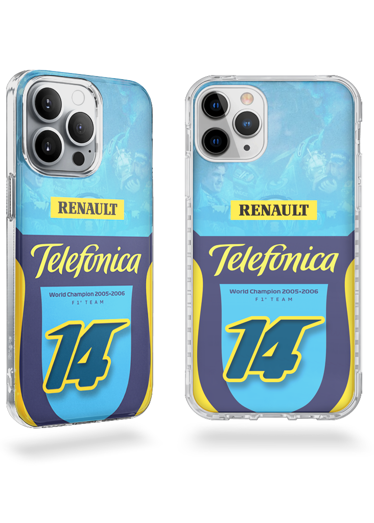 Fernando Alonso Renault Retro 2026 Case