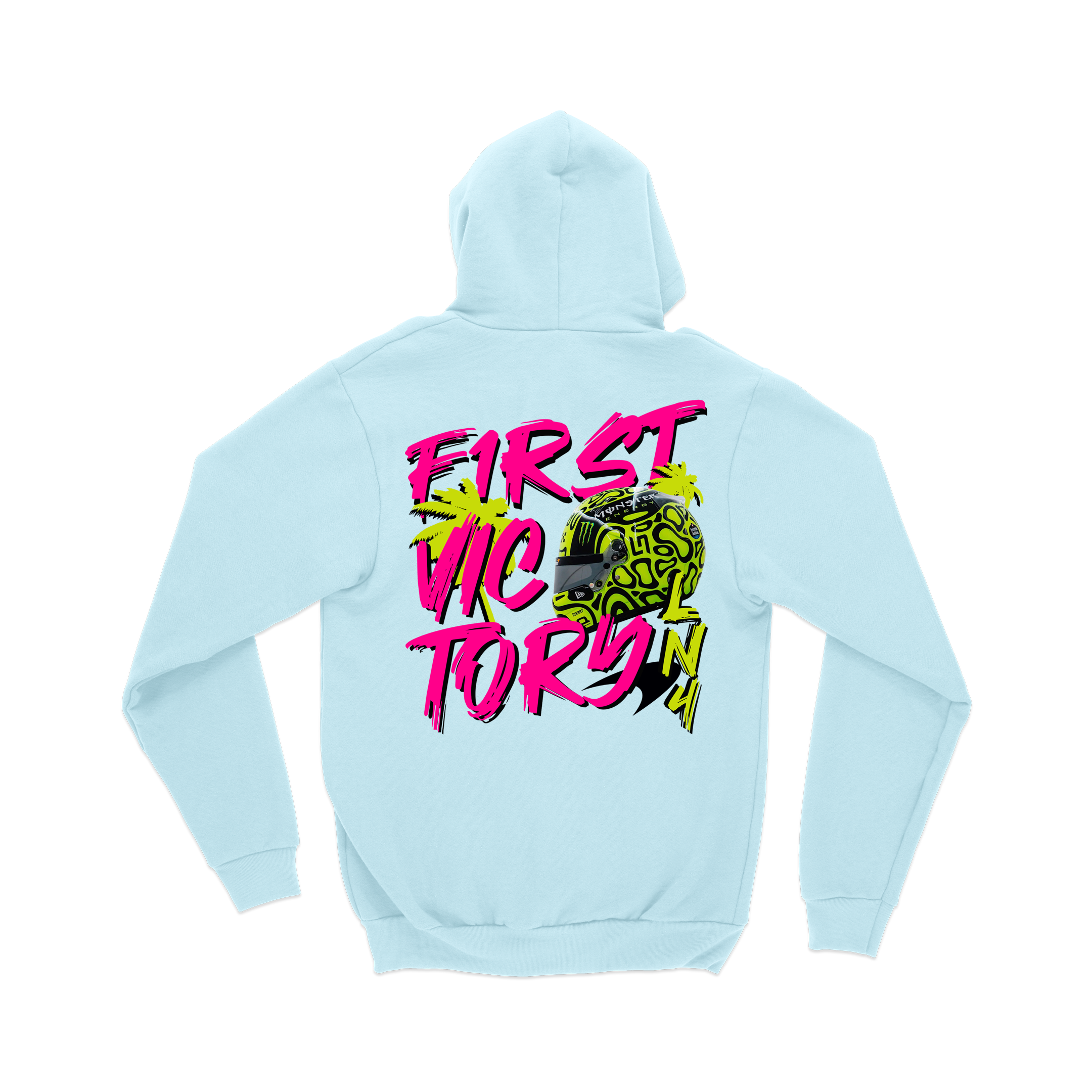 Lando Norris First Victory Hoodie Moments Blue