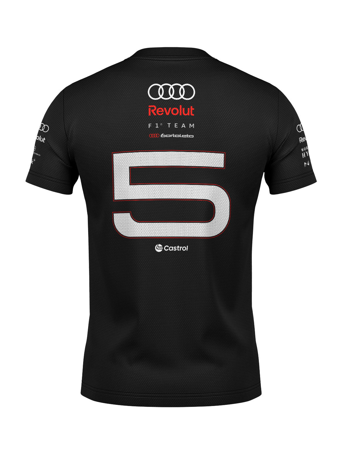 Audi Bortoleto Dryfit Shirt Fan 2026 Black