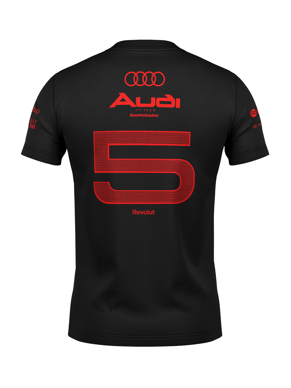 Bortoleto Audi Dryfit T-Shirt Red & Black Edition