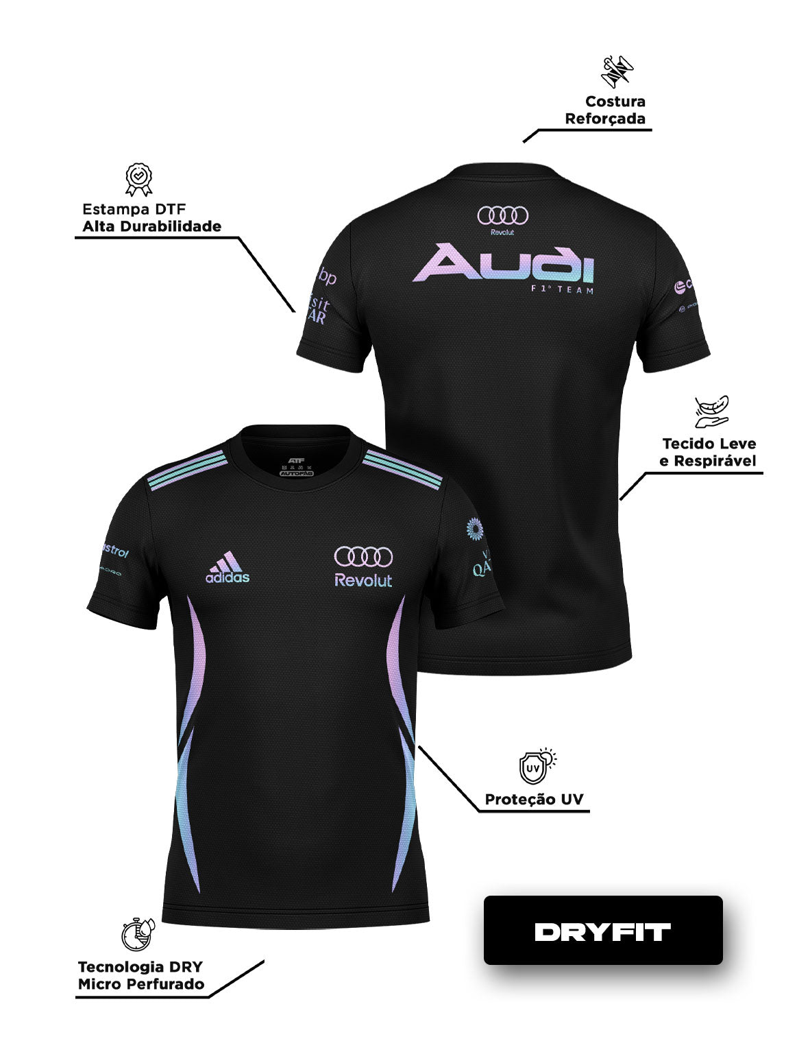 Audi F1 Team Dryfit T-Shirt Miami Edition 2026
