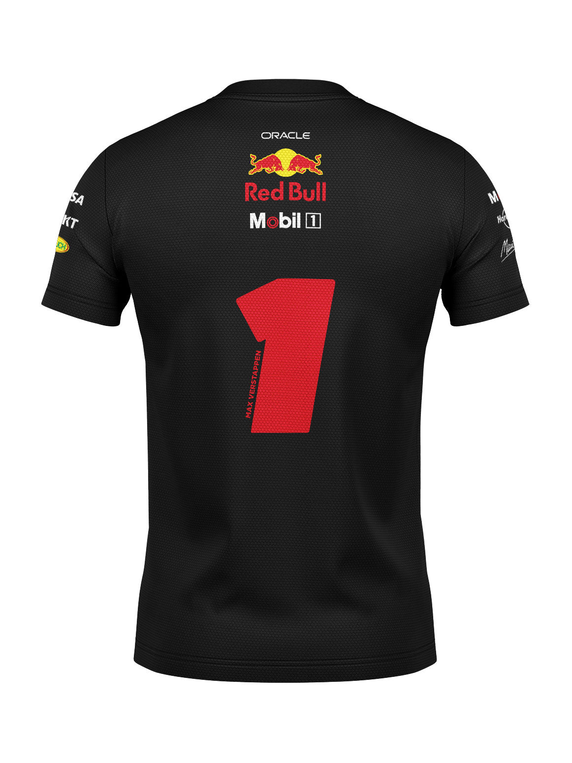 Red Bull Max Verstappen Dryfit T-Shirt Black 2025