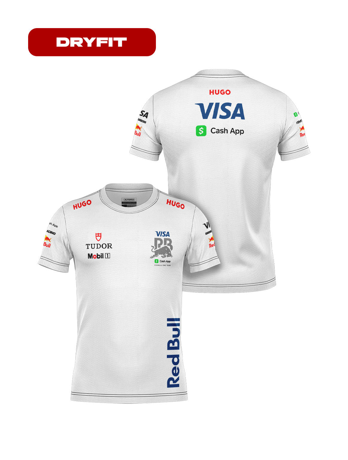 Racing Bulls Dryfit T-Shirt Team White 2025