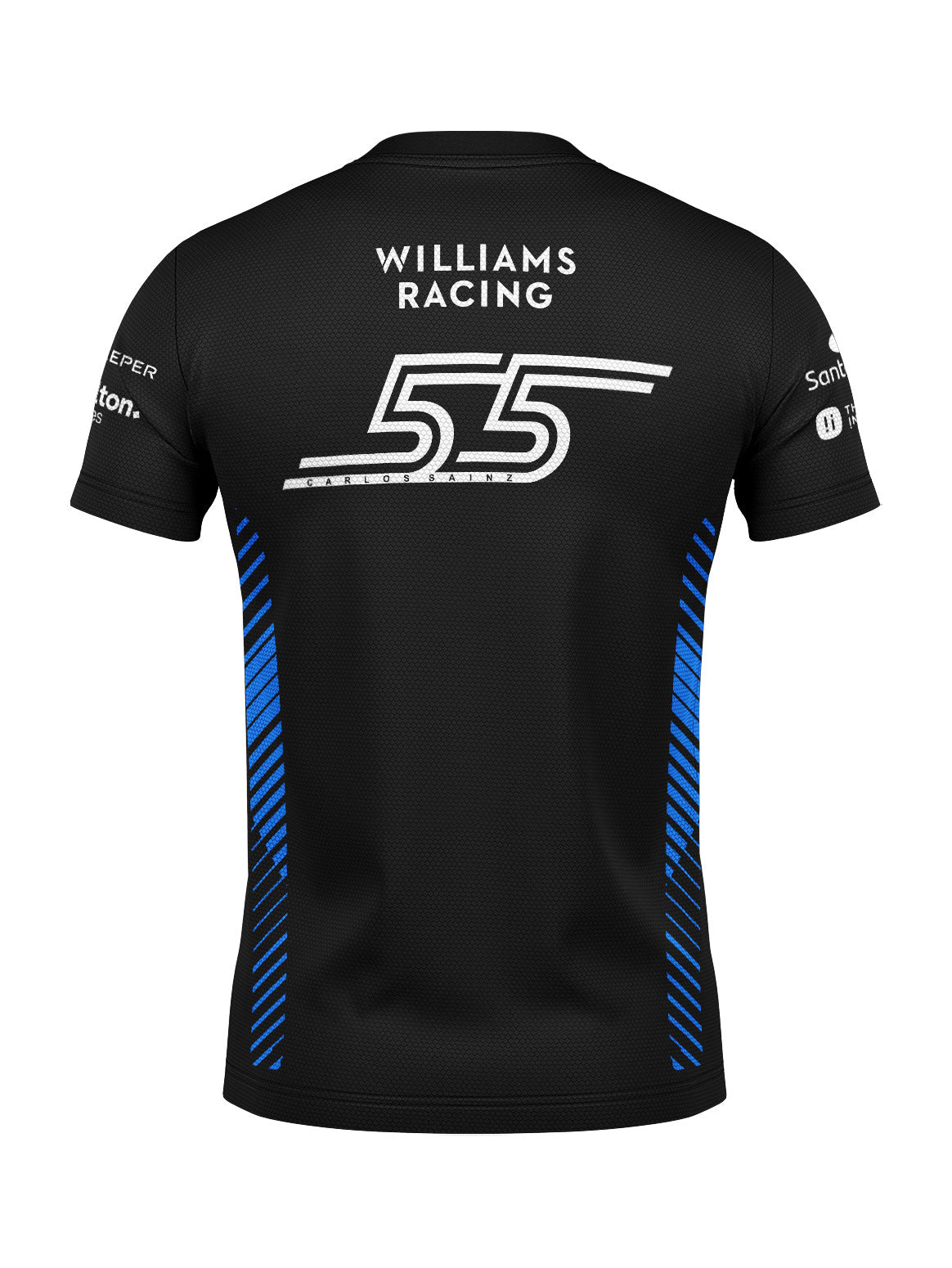 Williams Dryfit T-shirt Carlos Sainz Black 2025