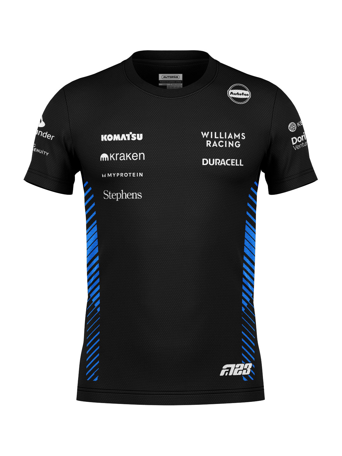 Williams Dryfit T-Shirt Alex Albon Black 2025