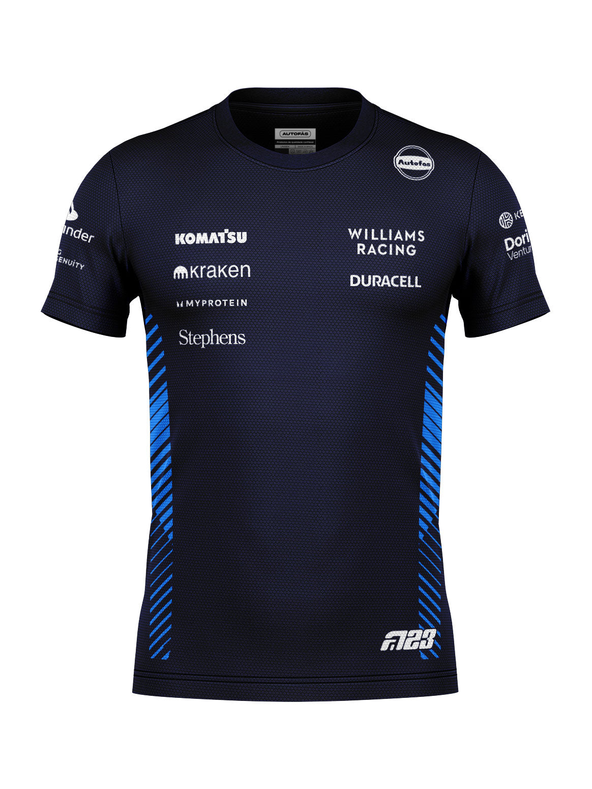 Williams Dryfit T-Shirt Navy Team 2025