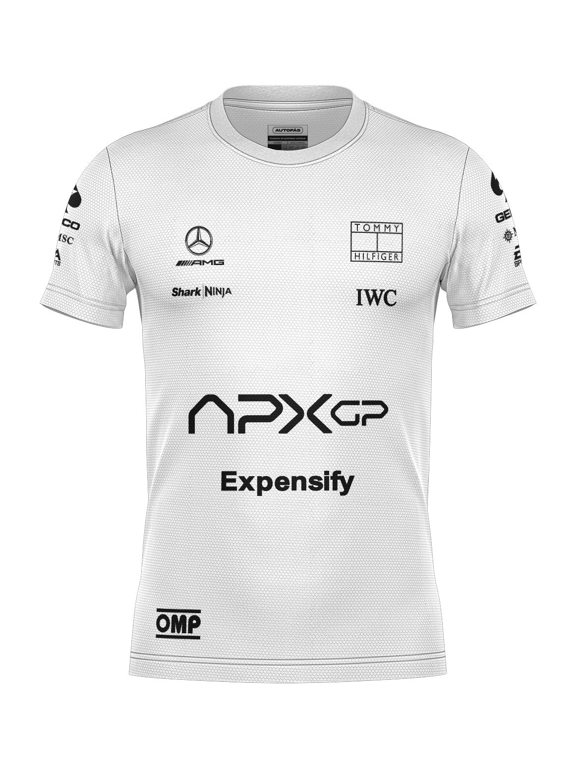 APXGP White F1 Movie Dryfit T-Shirt
