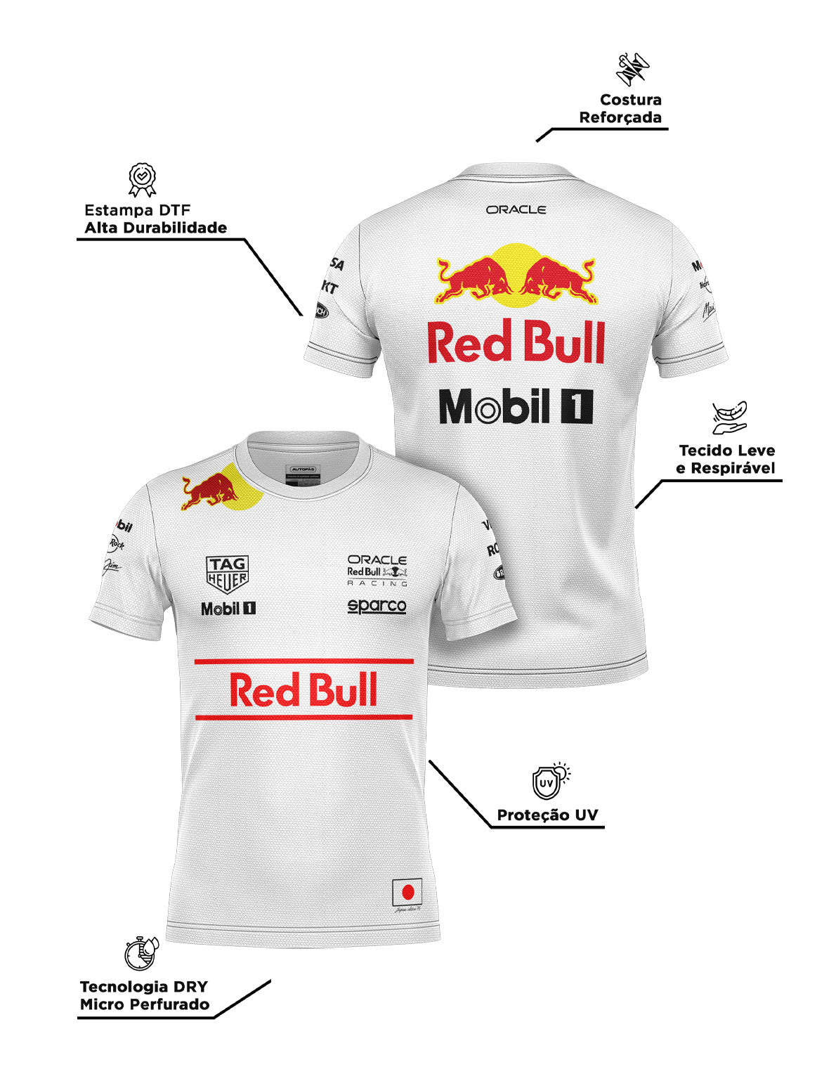 Red Bull Racing Dryfit T-Shirt Special Edition Japan 2025