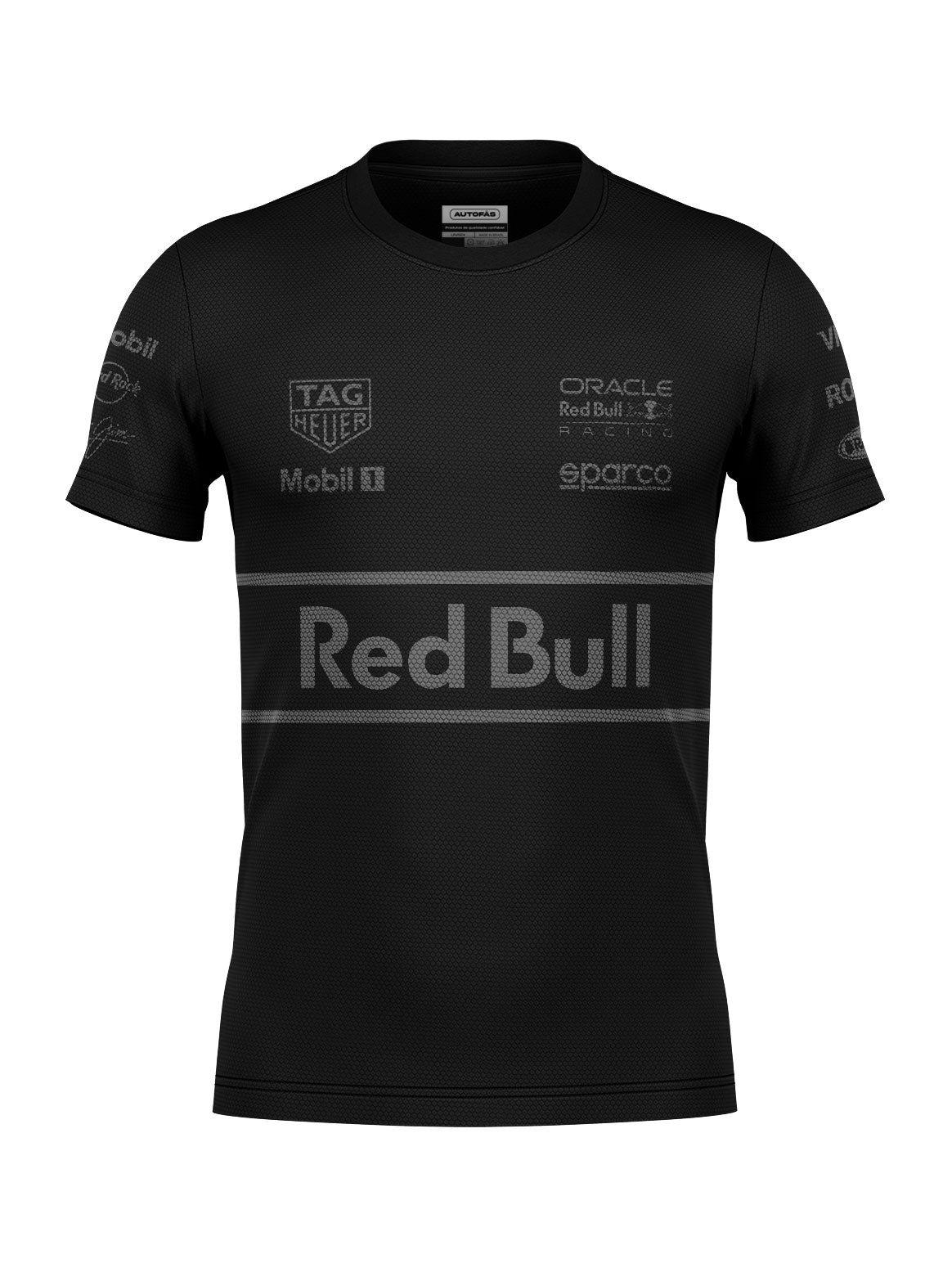 RedBul All Black Black Dryfit T-Shirt