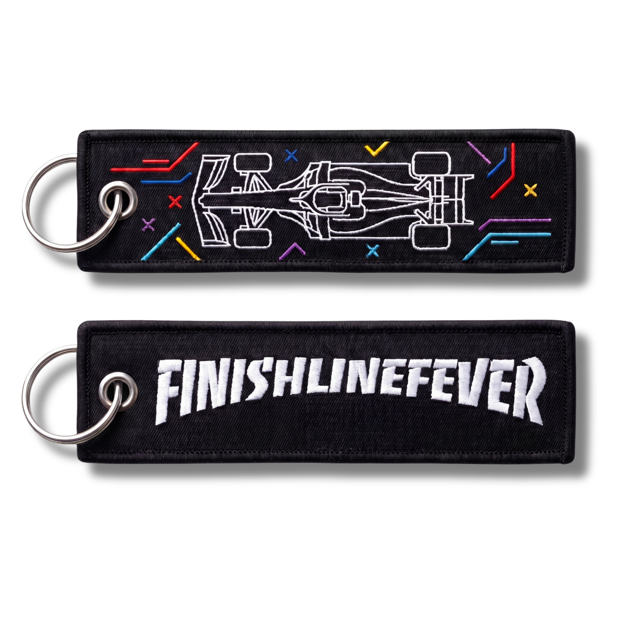 FINISHLINEFEVER KEYCHAIN