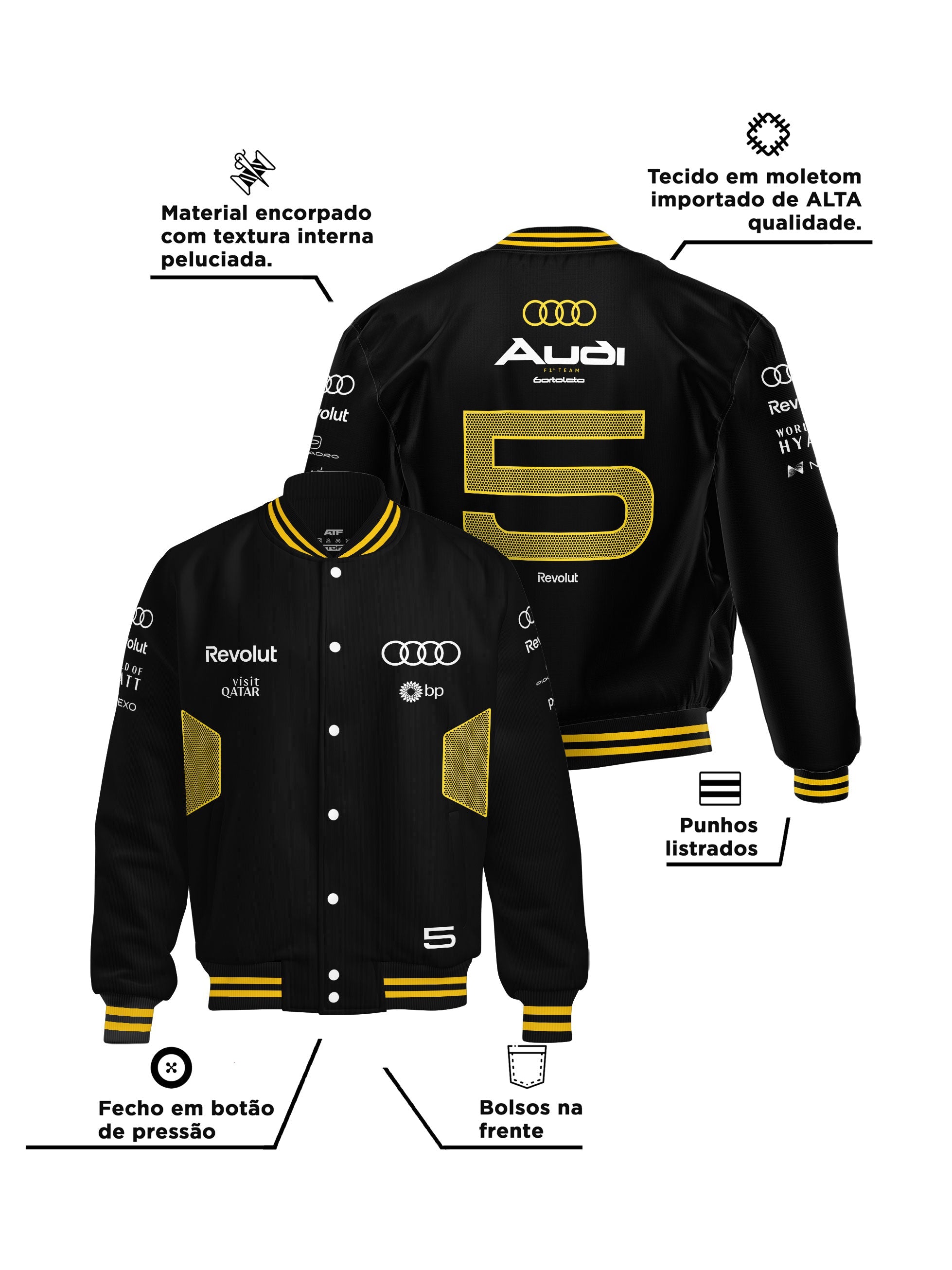 Gabriel Bortoleto Audi Monaco Edition Jacket 2026