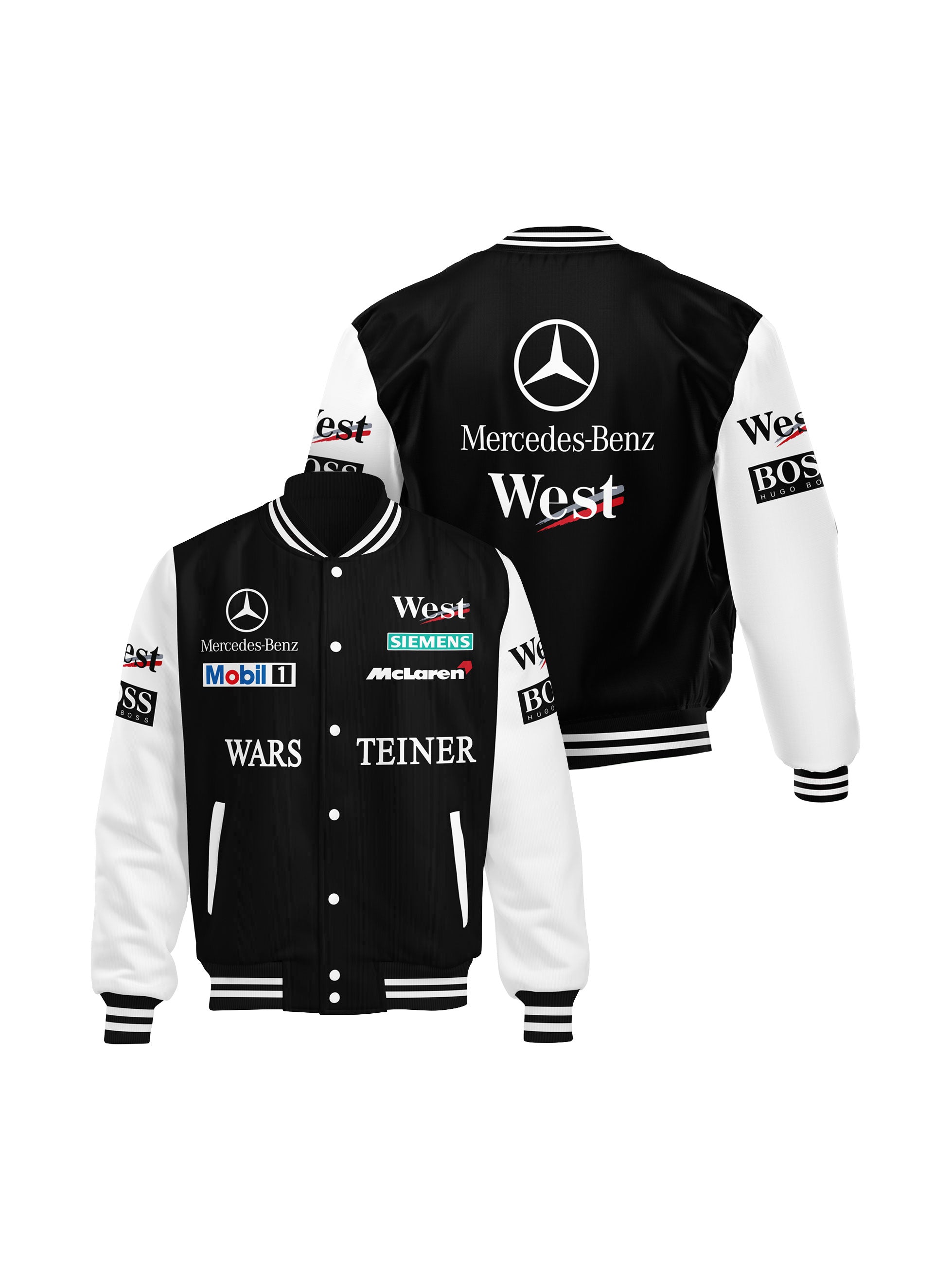 Mclaren West Mercedes Retro Jacket