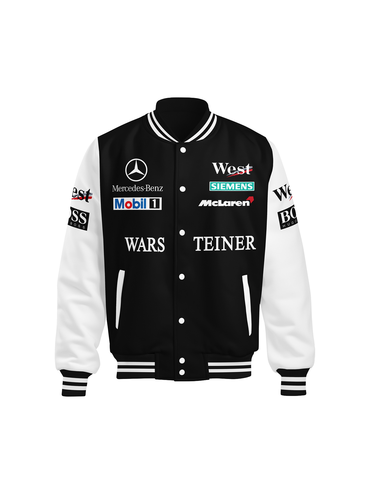 Mclaren West Mercedes Retro Jacket