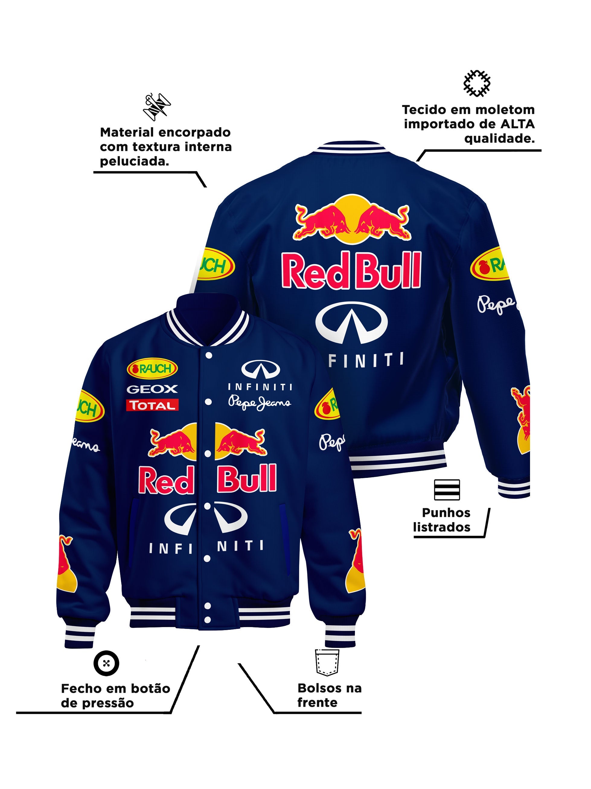 Red Bull Racing Infiniti Retro Jacket