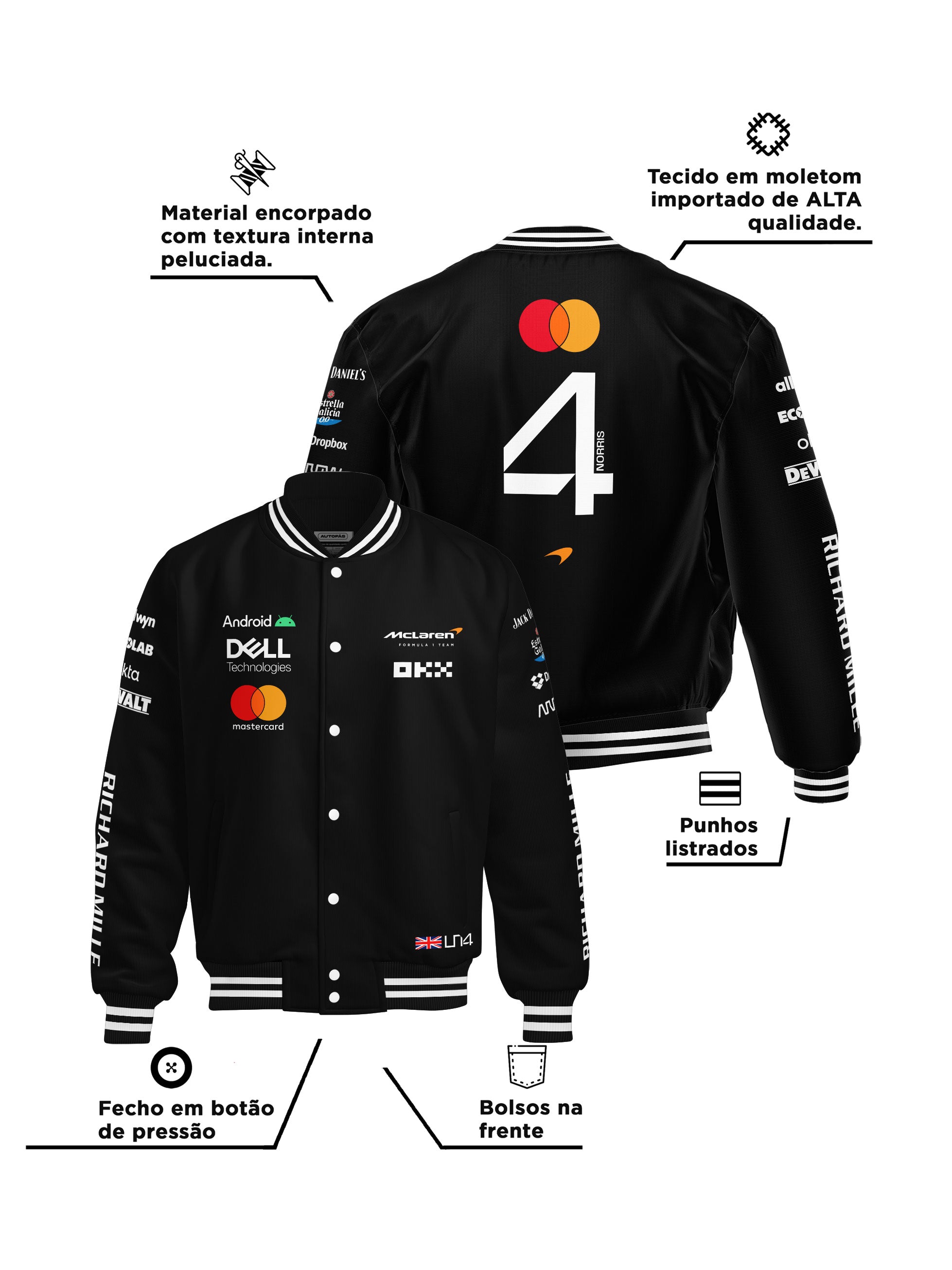 McLaren Jacket 2025 Lando Norris