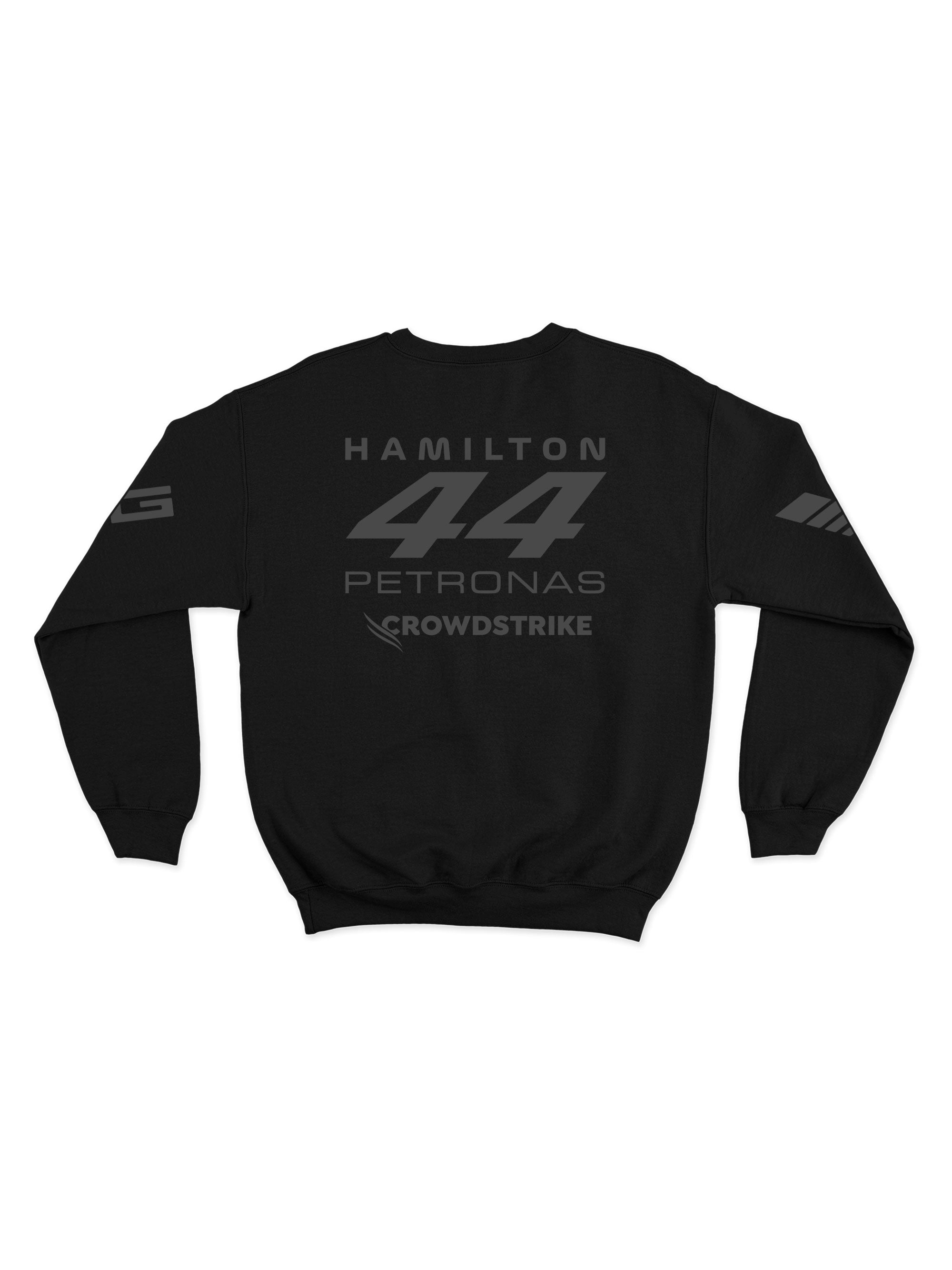 Mercedes Hamilton All Black Hoodie 2023