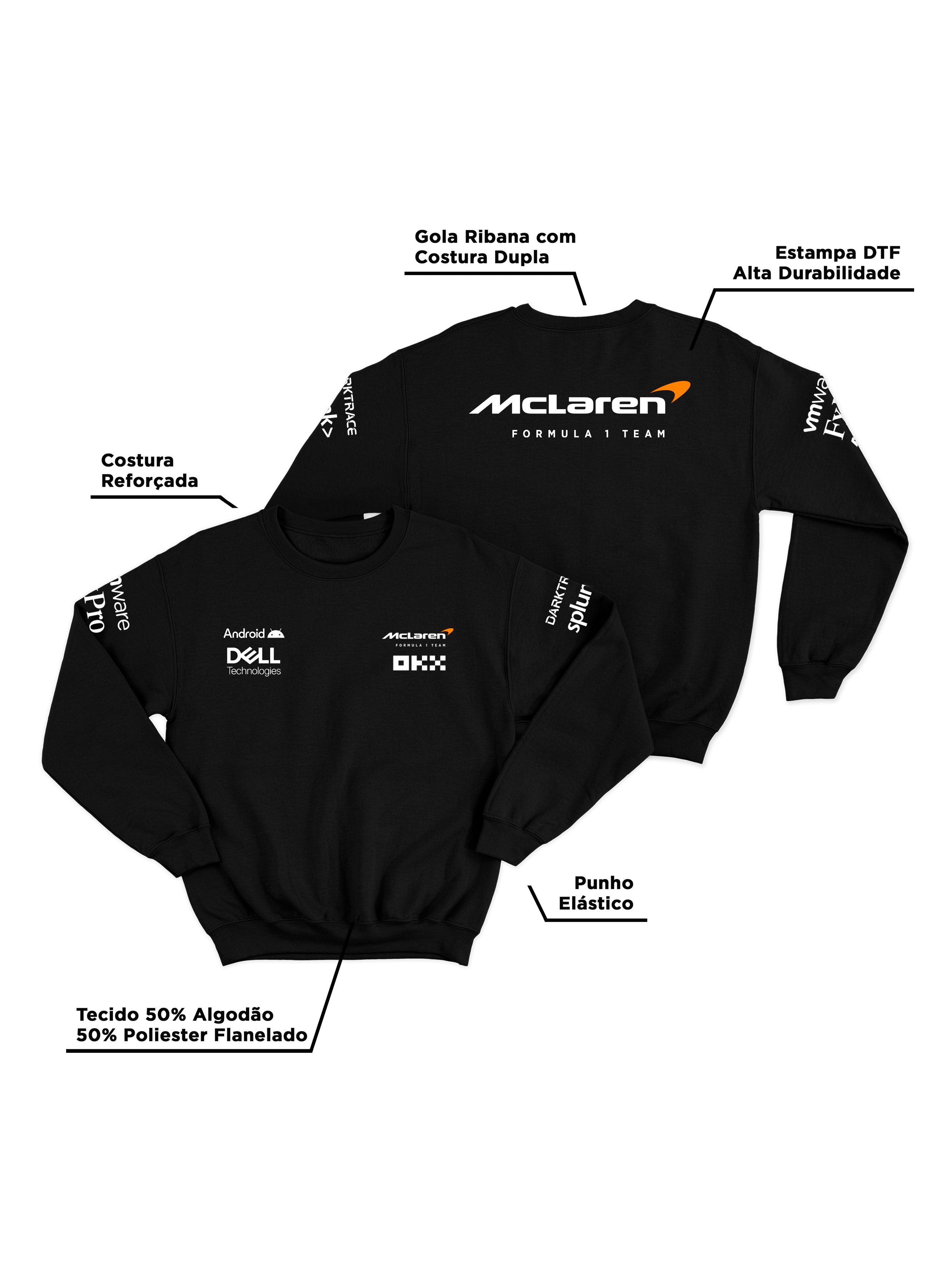 McLaren 2024 Black Hoodie