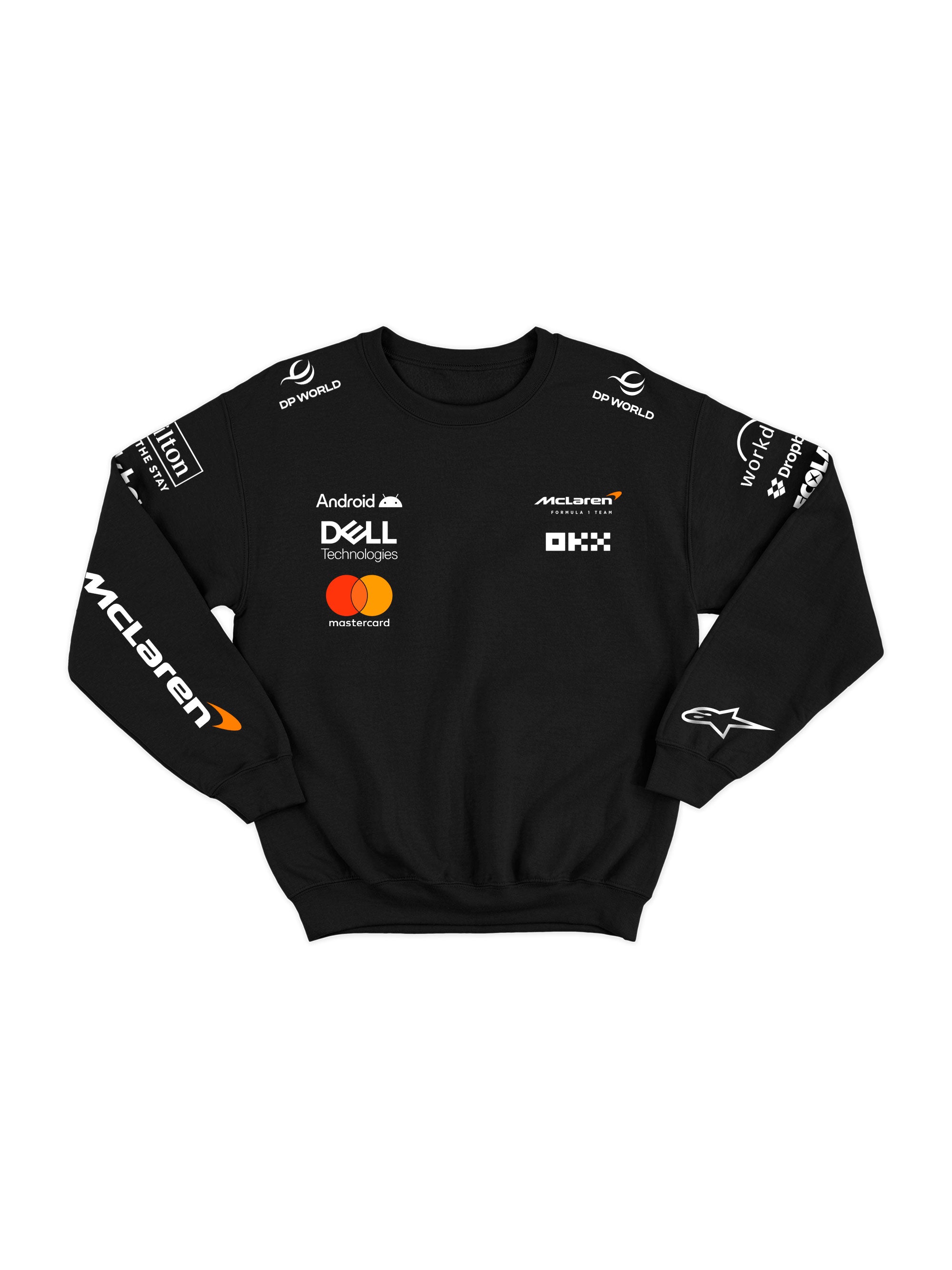 McLaren 2025 Black Hoodie