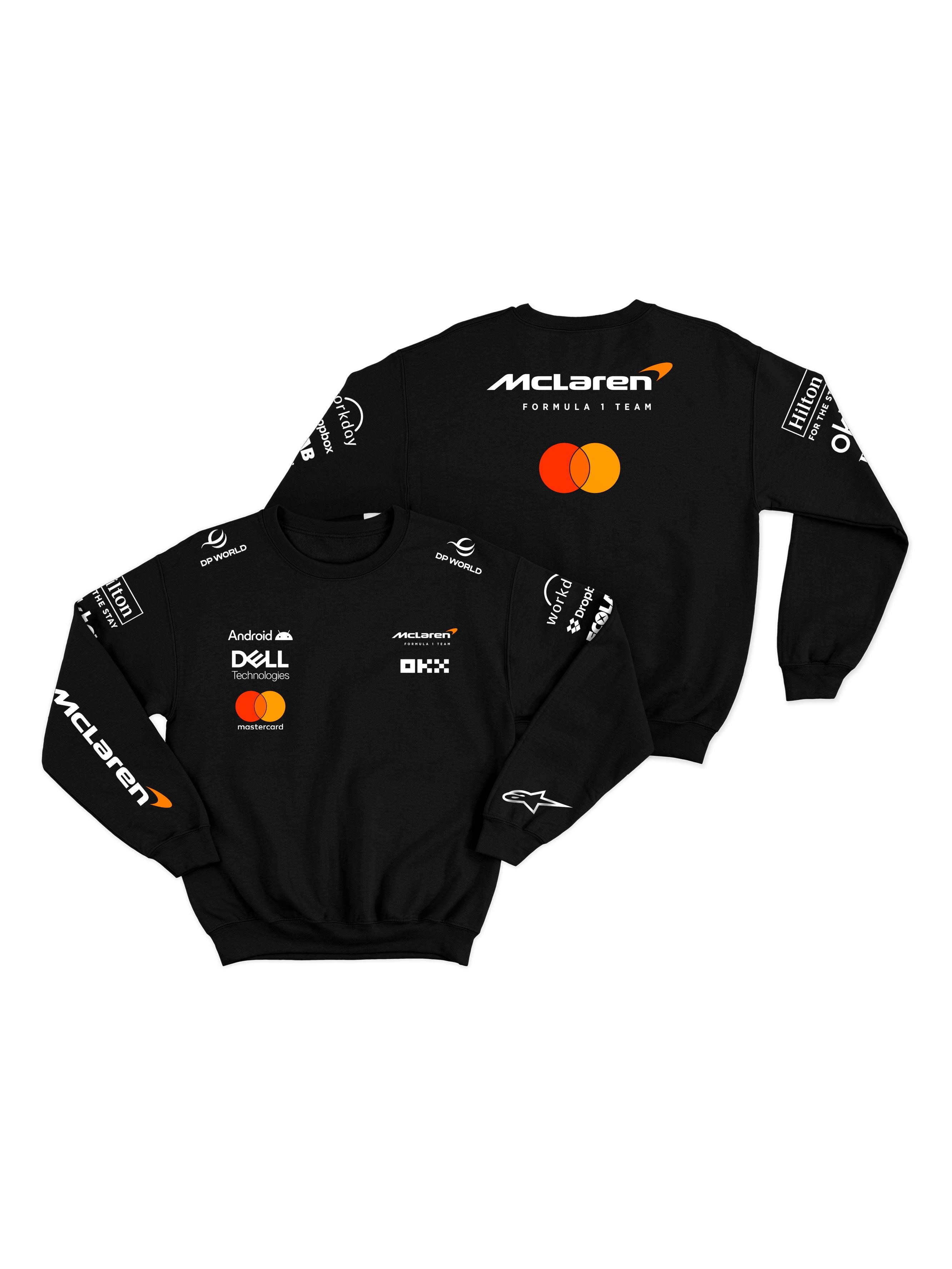 McLaren 2025 Black Hoodie