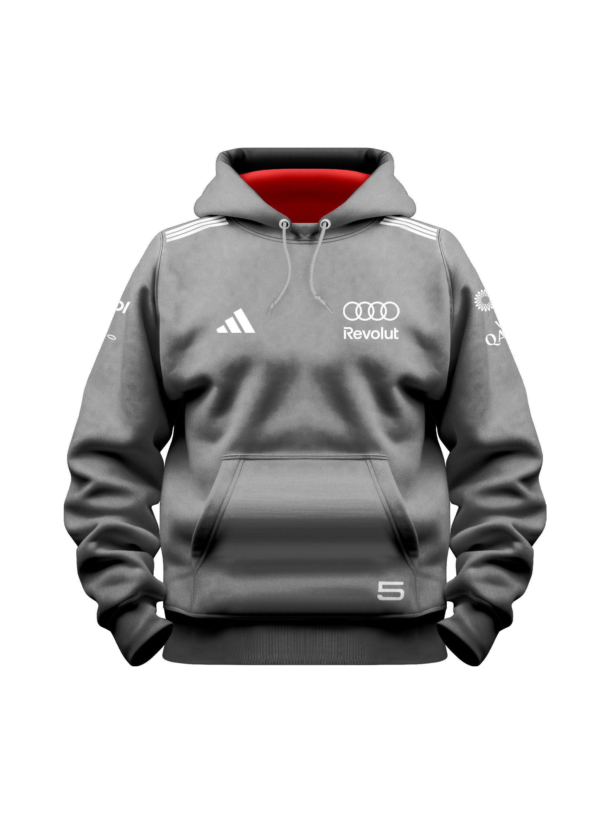 Gabriel Bortoleto Audi 2026 Gray Hoodie