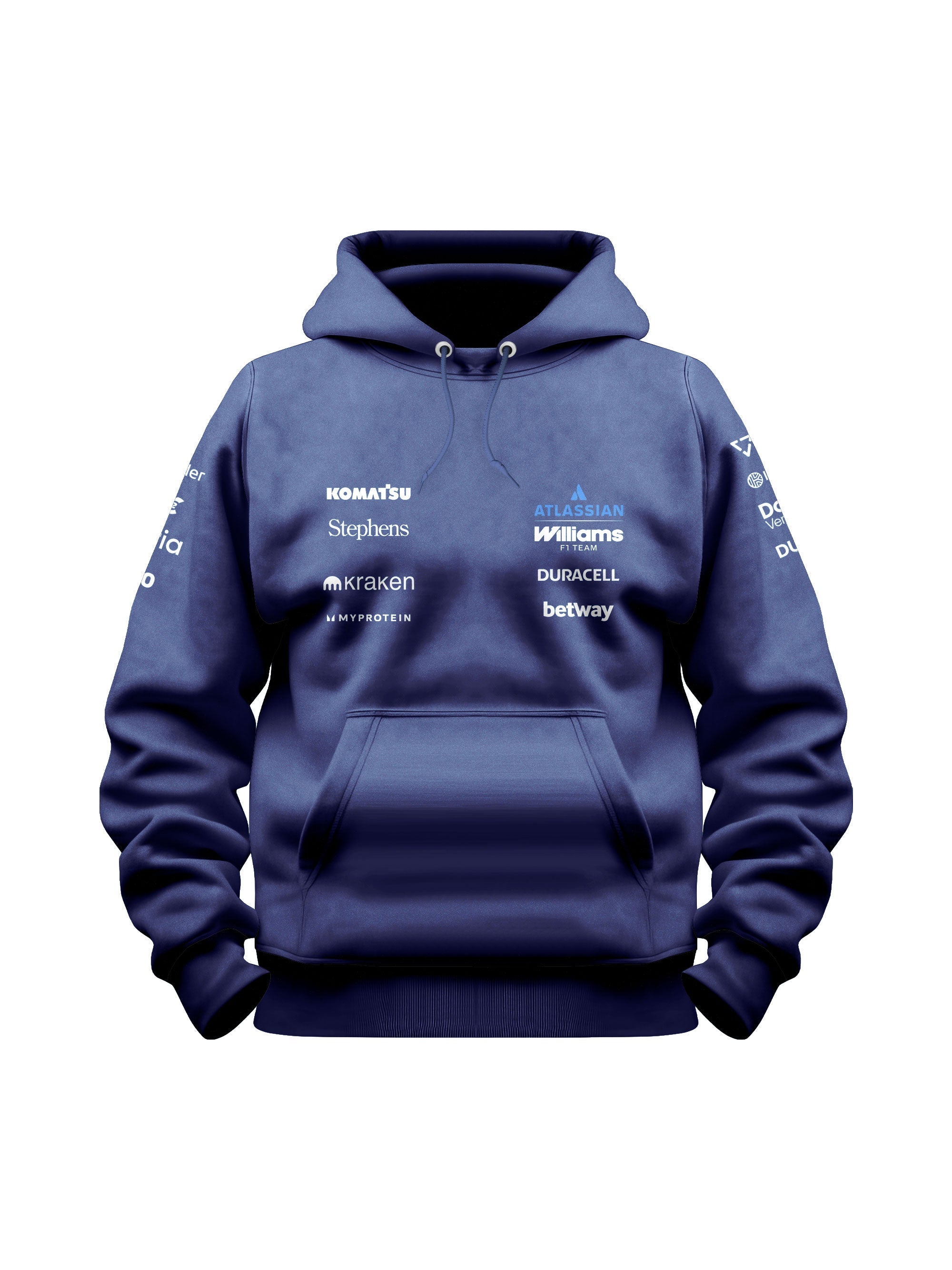 Williams F1 2026 Navy Blue Hoodie