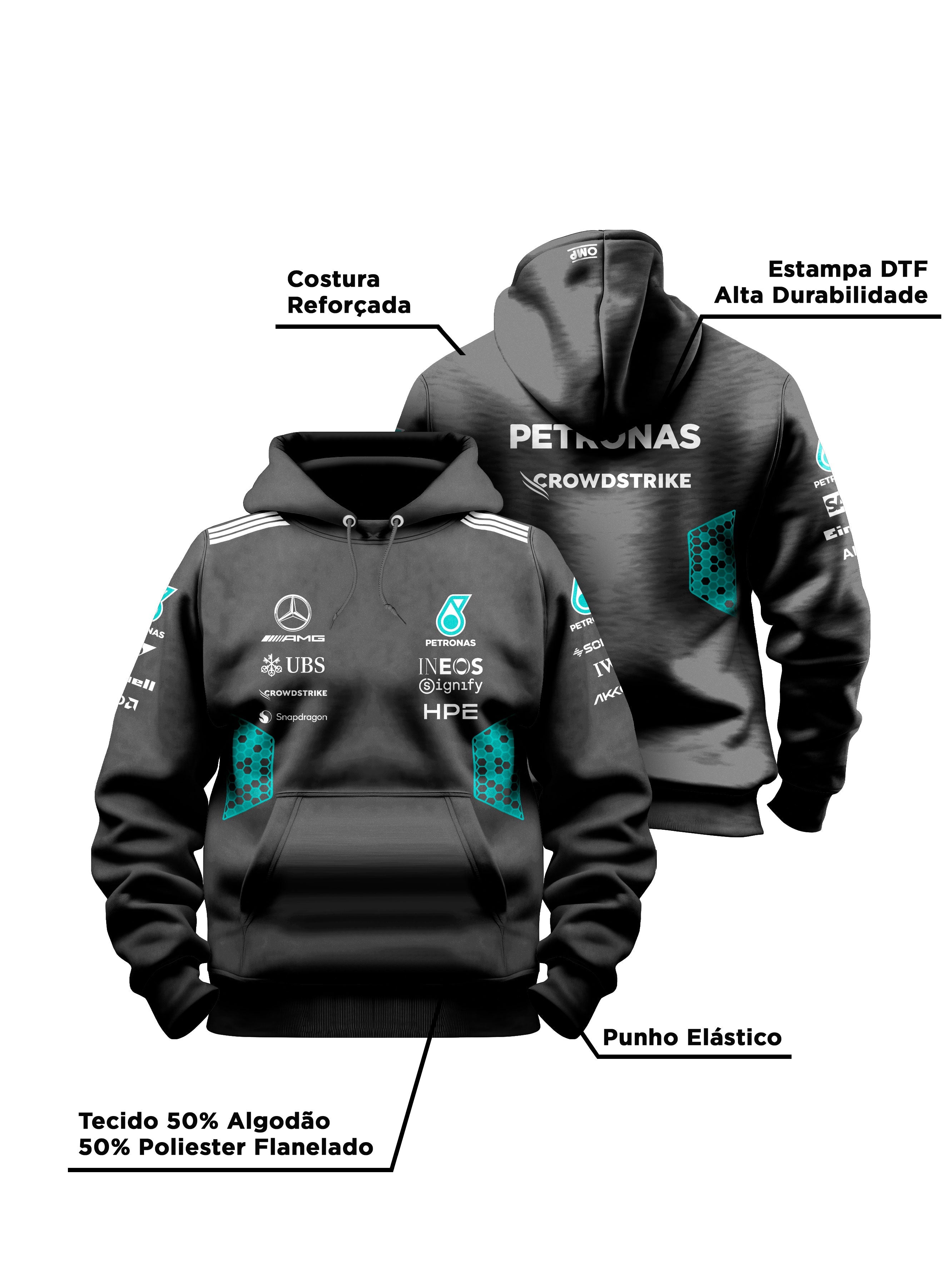 Mercedes AMG 2026 Black Hoodie