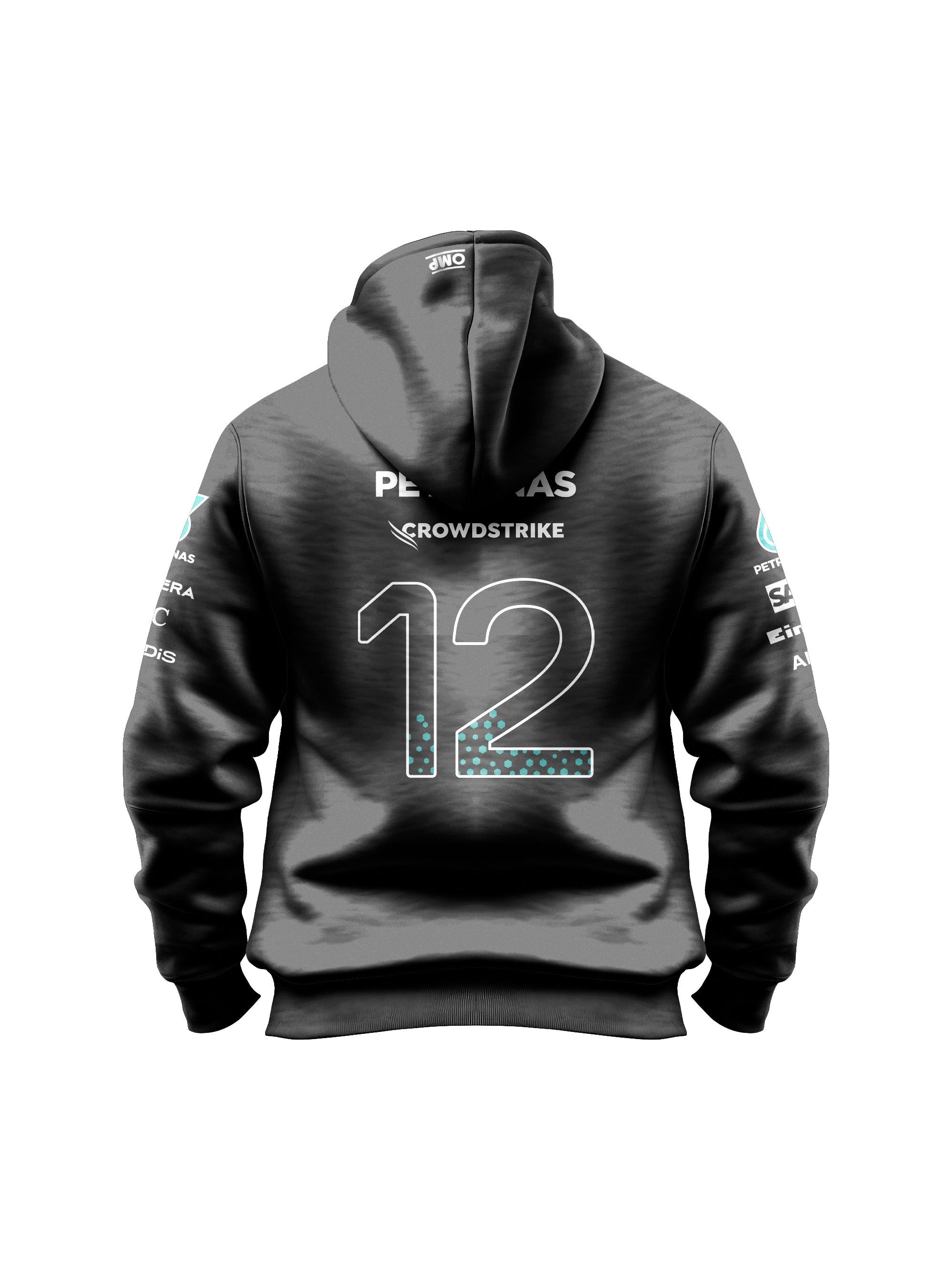 Kimi Antonelli Mercedes AMG 2026 Black Hoodie