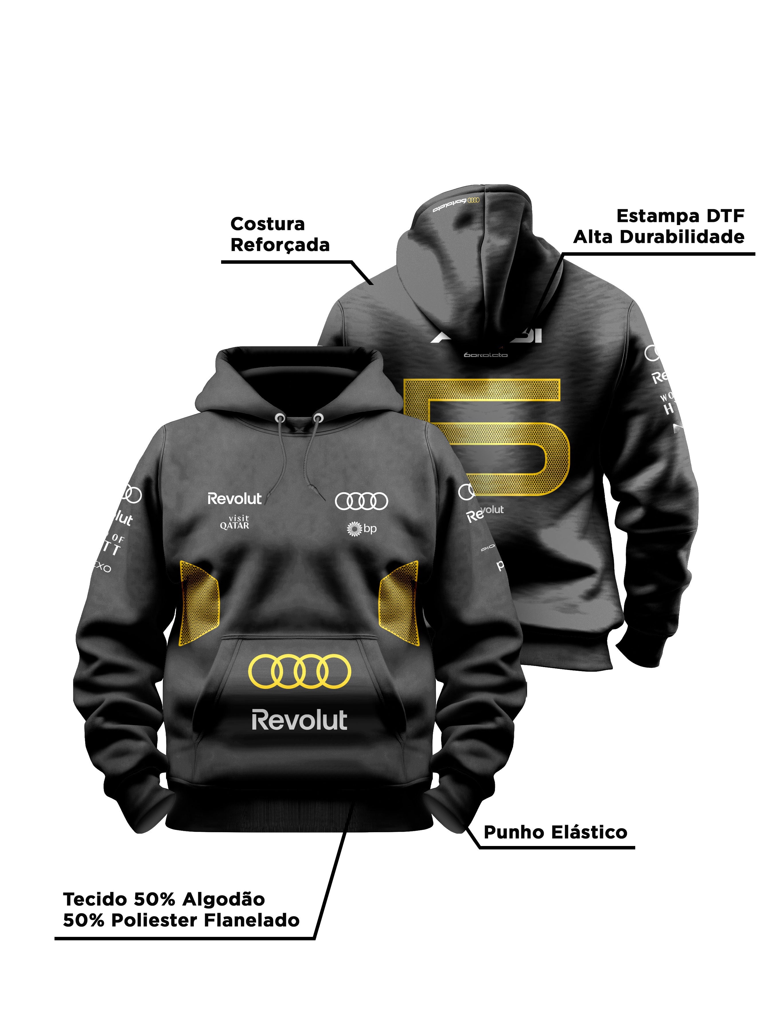Gabriel Bortoleto Audi Monaco Edition 2026 Hoodie
