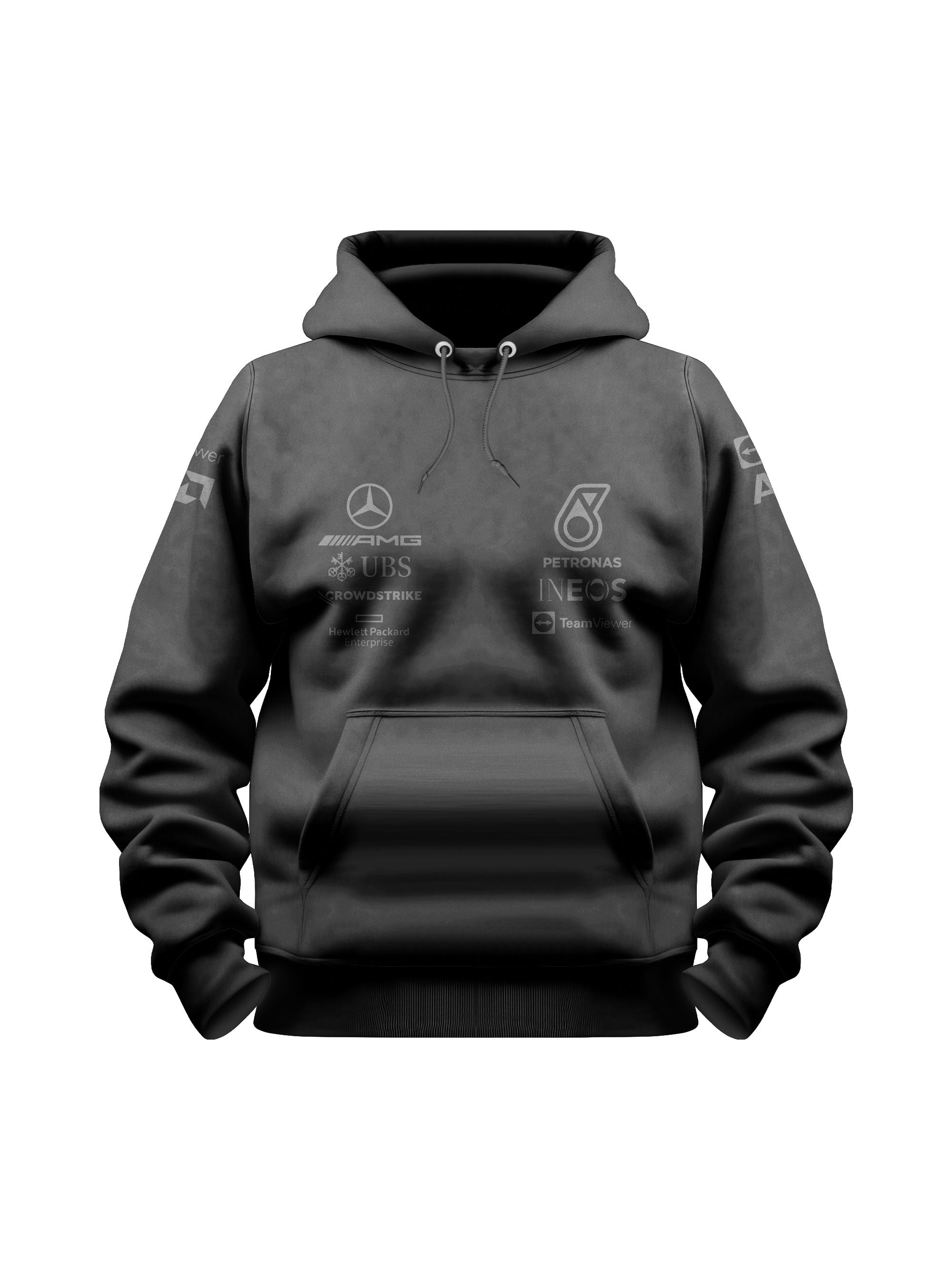Mercedes AMG 2023 All Black Hoodie