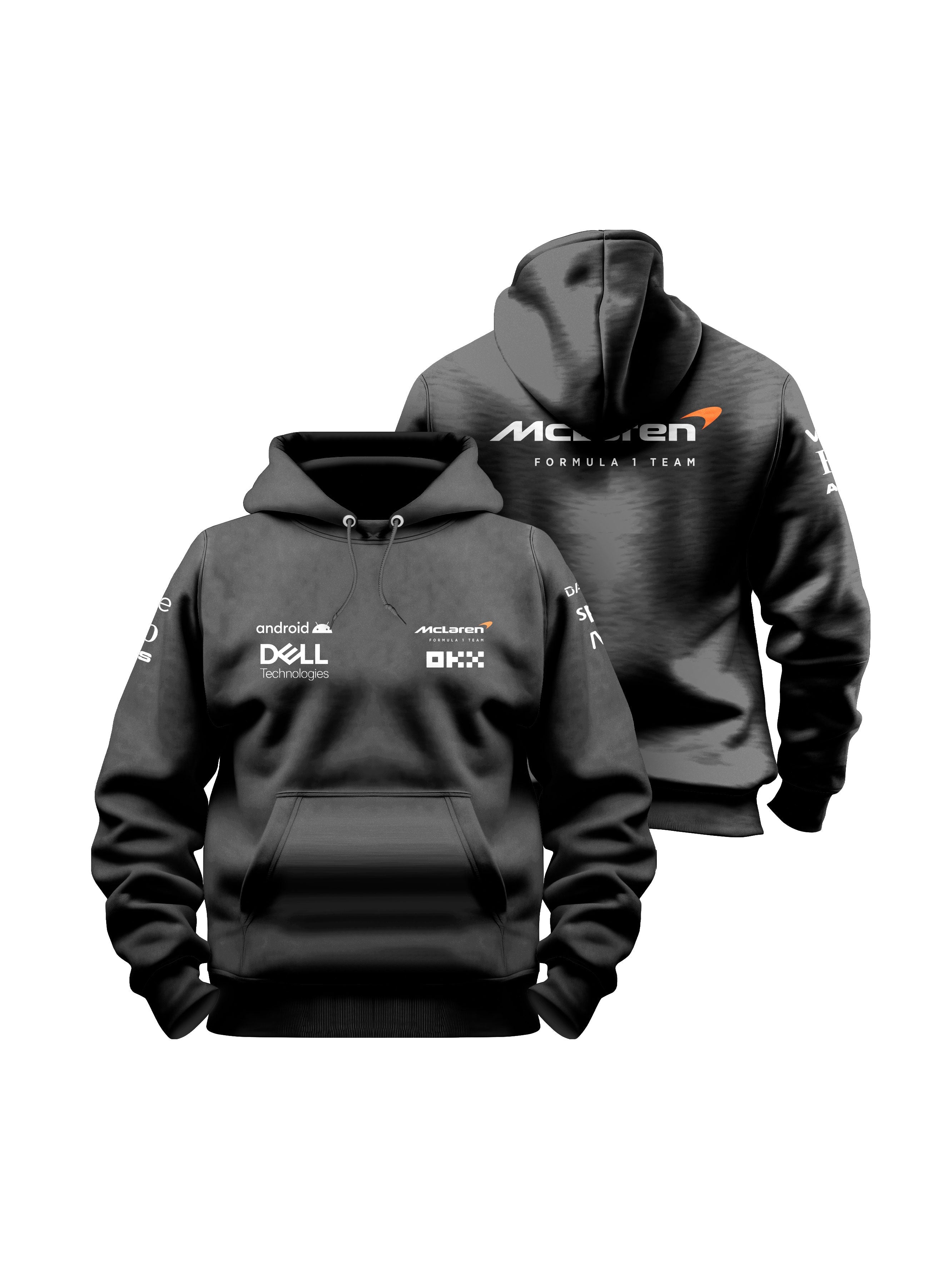 McLaren Black Hoodie 2024