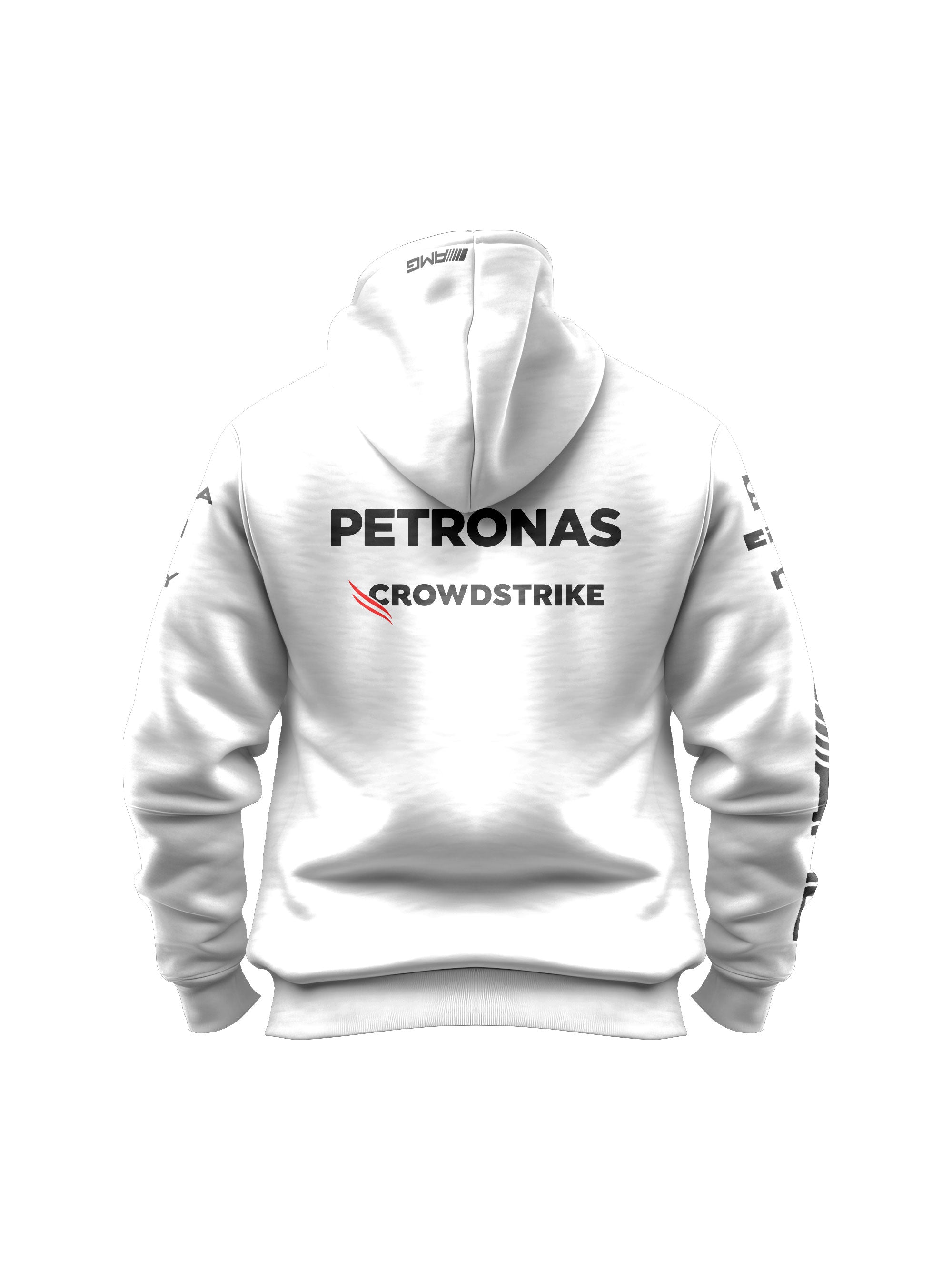 Mercedes 2025 White Hoodie