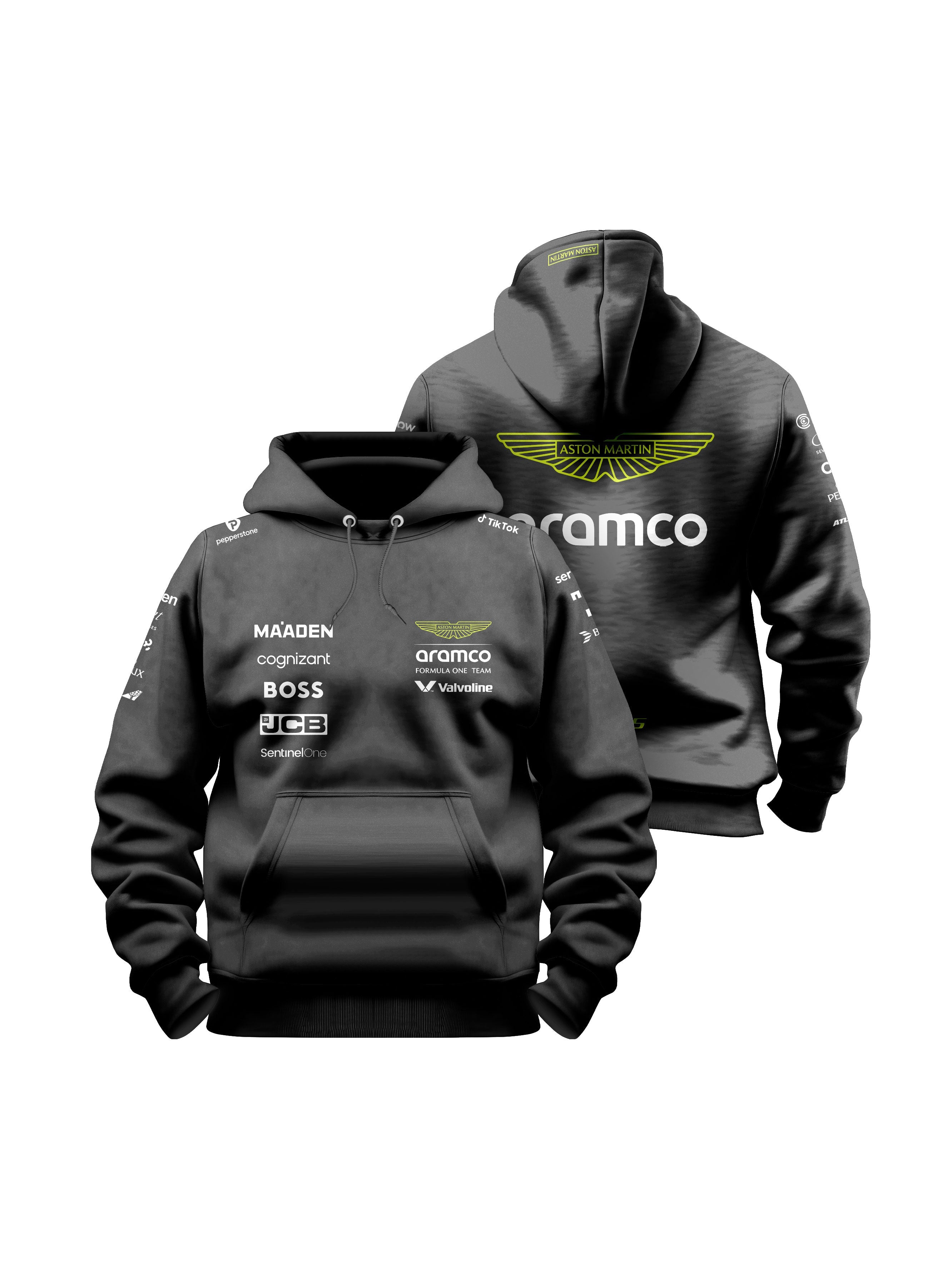 Aston Martin 2025 Black Hoodie