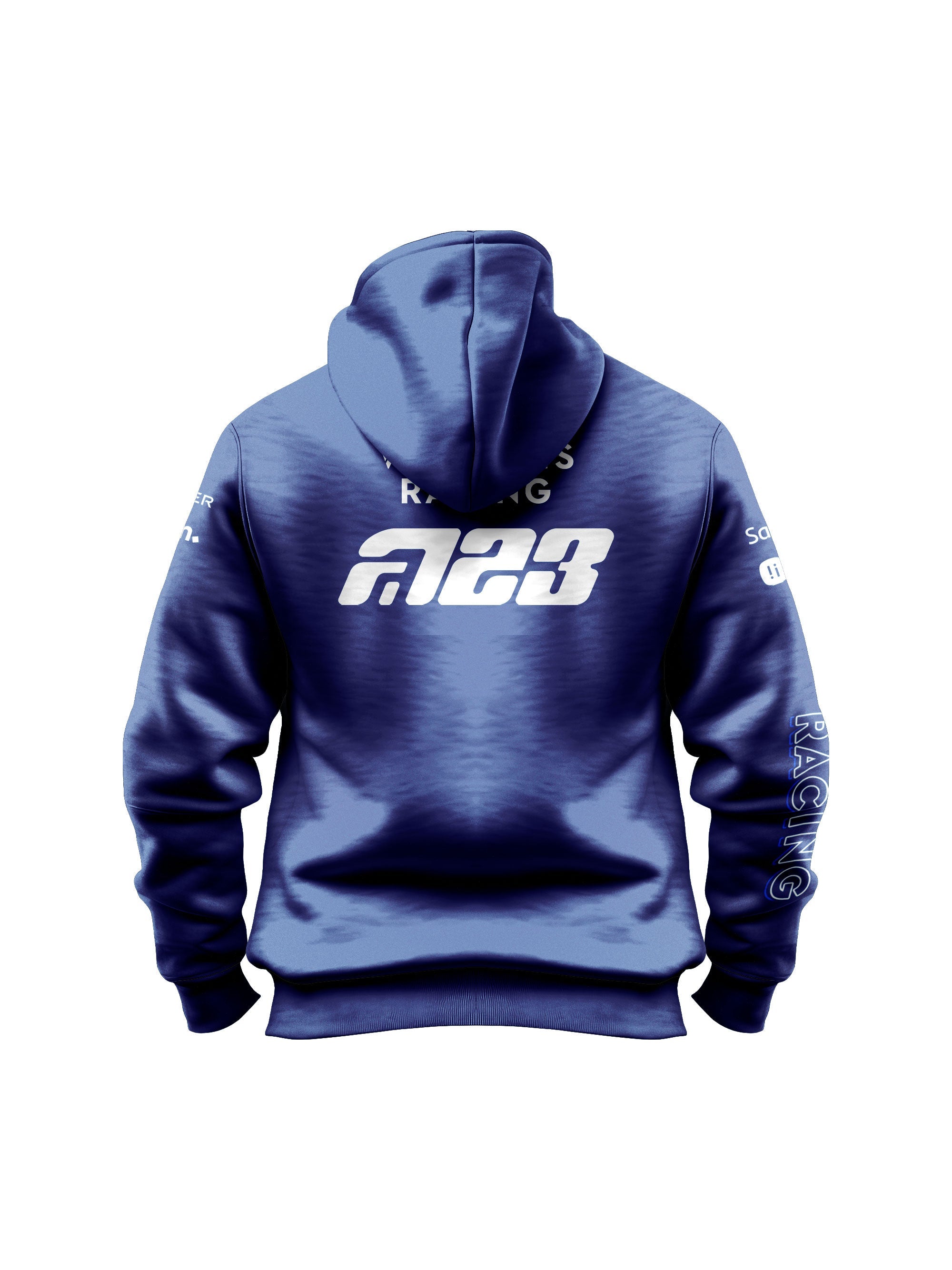 Williams Alex Albon 2025 Navy Blue Hoodie