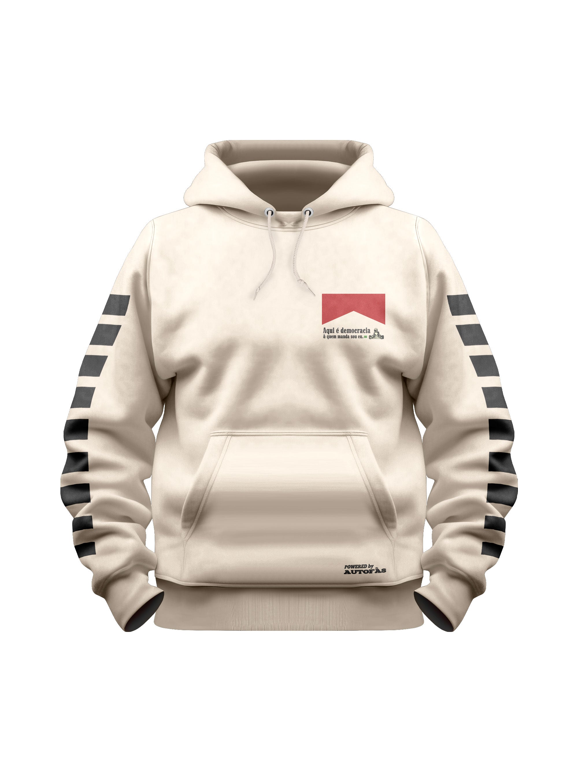 Off White Retro Democracy Hoodie