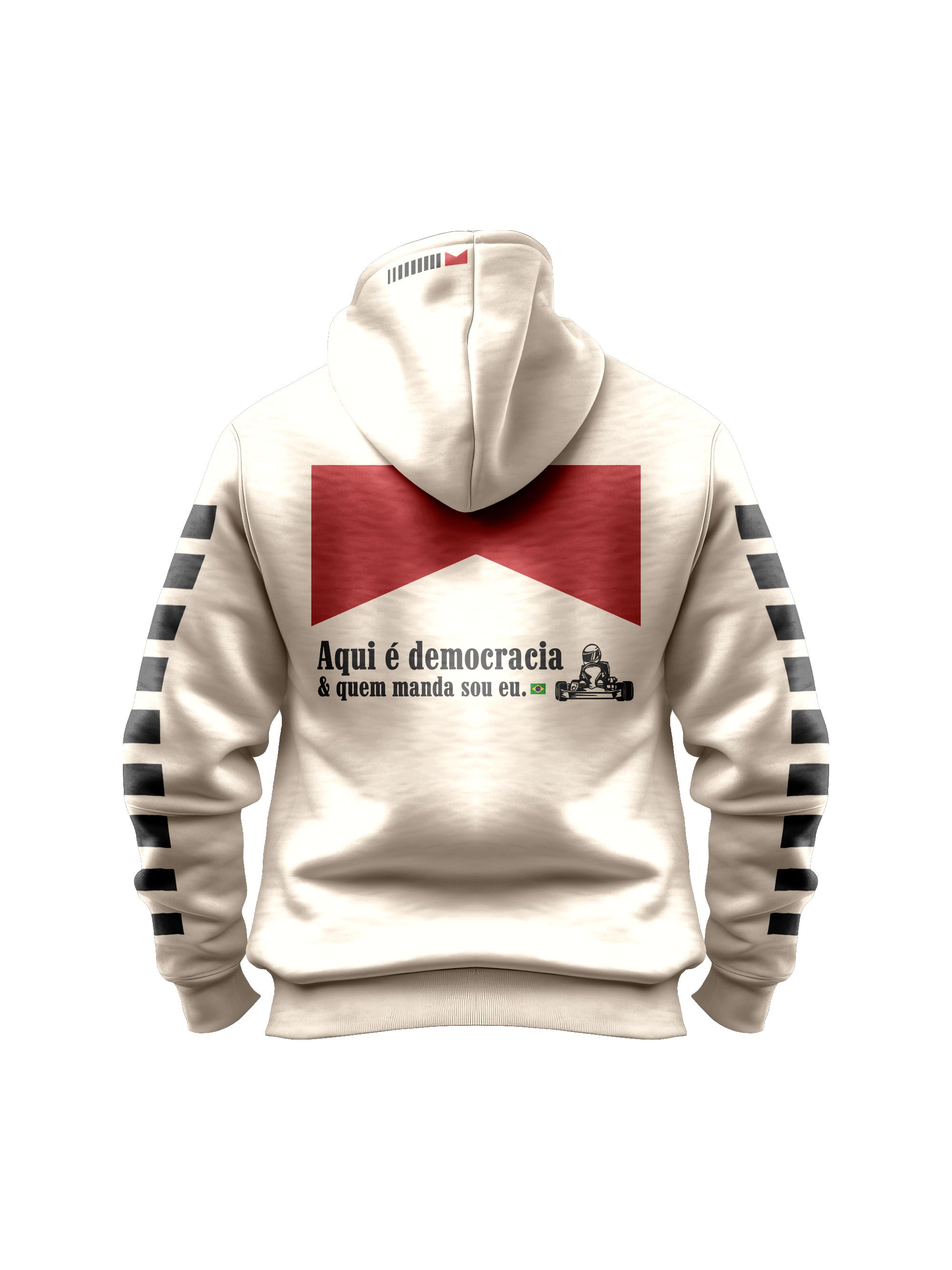 Off White Retro Democracy Hoodie