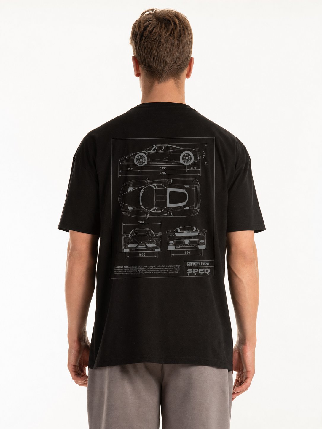 Enzo Blueprint Tee