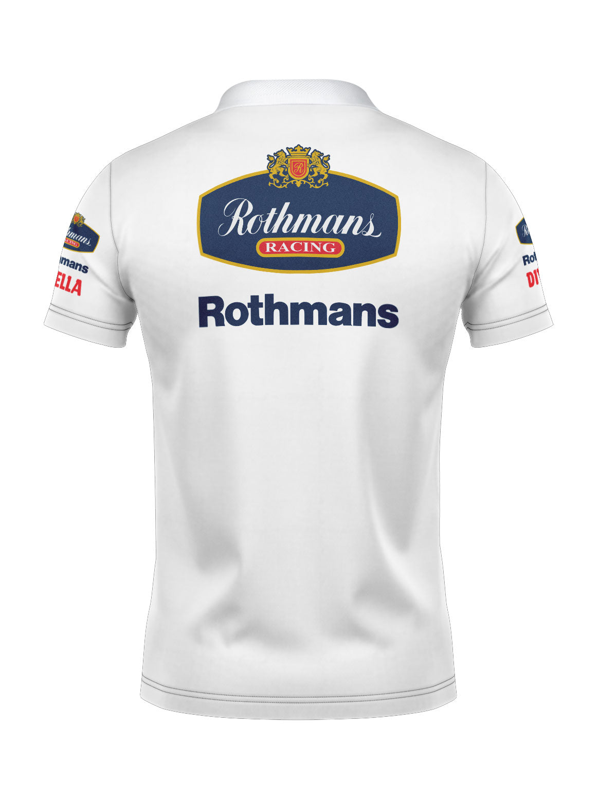 Williams Retro Rothmans Racing White Polo Shirt