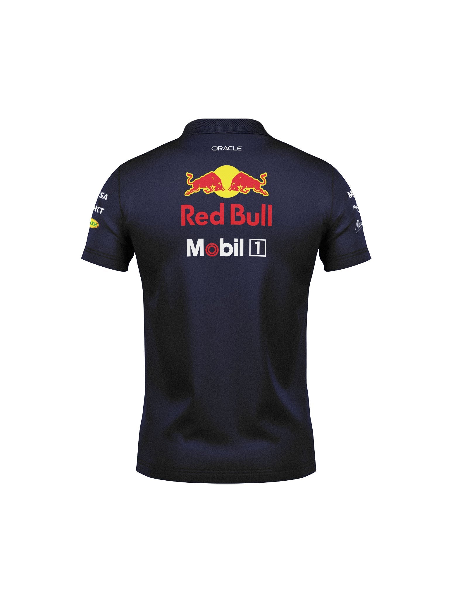 Red Bull Team Navy Blue Polo Shirt 2025