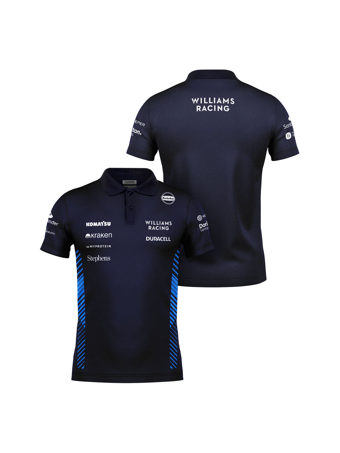 Williams Team Navy Blue Polo Shirt 2025
